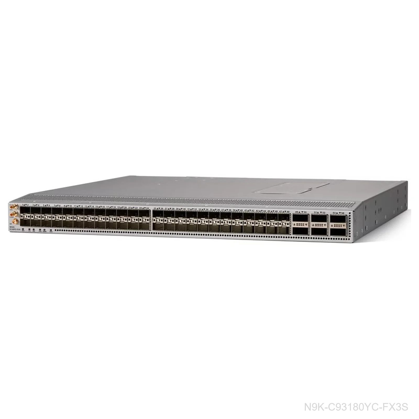 [N9K-C93180YC-FX3S] Cisco N9K-C93180YC-FX3S, Nexus 9300 Switch, 48x1/10/25G+6x40/100G