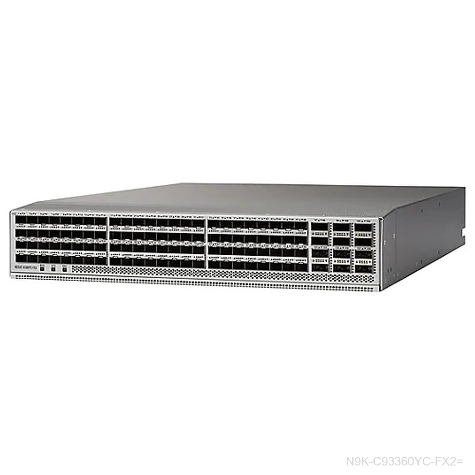 [N9K-C93360YC-FX2=] Cisco N9K-C93360YC-FX2=, Nexus 9300 Switch, 96x1/10/25G+12x40/100G