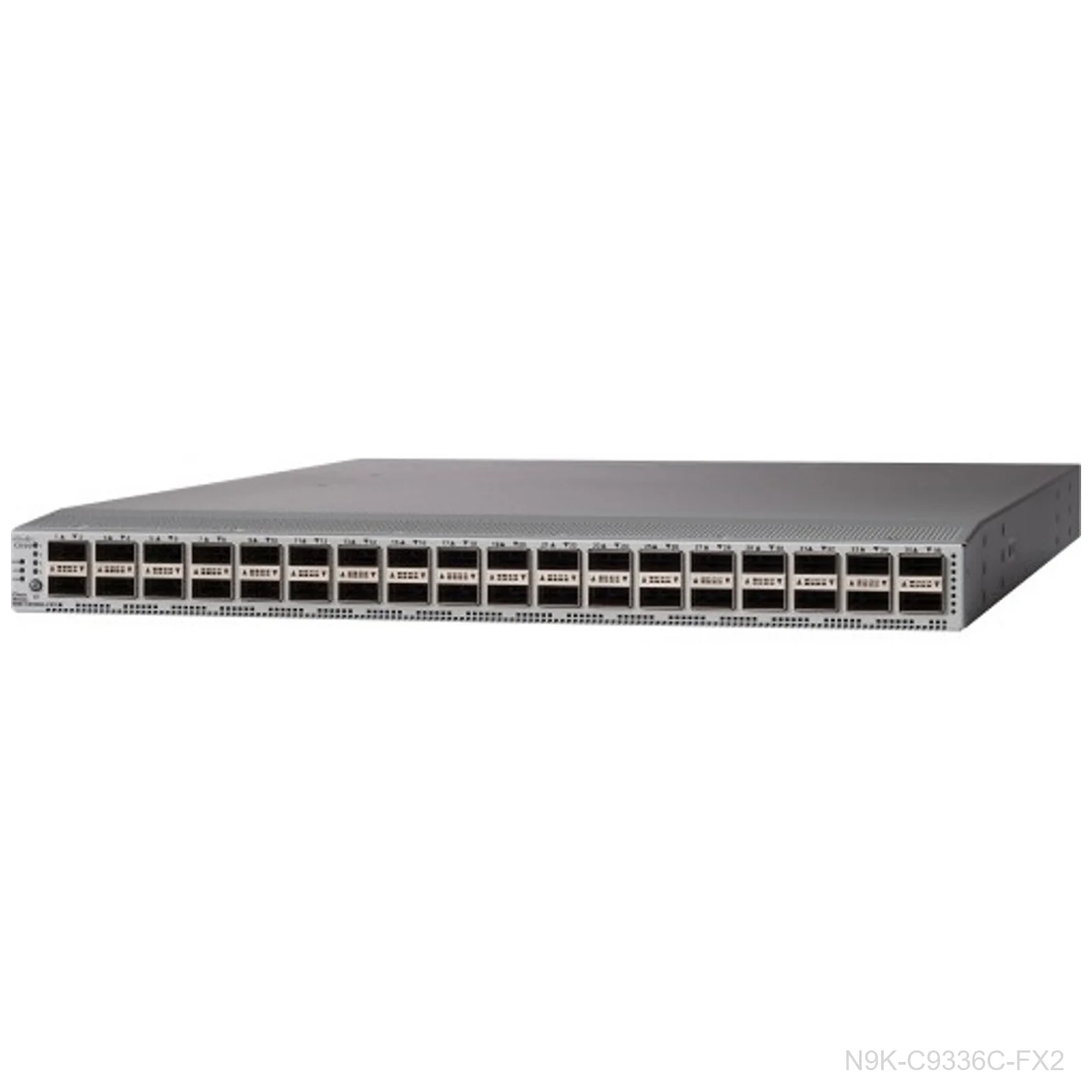 [N9K-C9336C-FX2] Cisco N9K-C9336C-FX2, Nexus 9300 Switch, 36x 40/100G QSFP28, 1RU