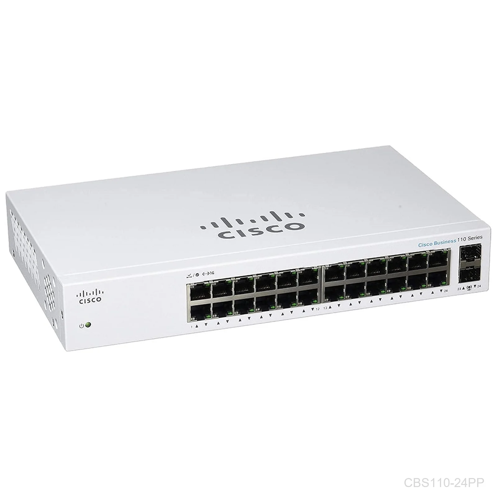 [CBS110-24PP] Cisco CBS110-24PP, 24 x Giga ports, combo 2 Giga ports Switch