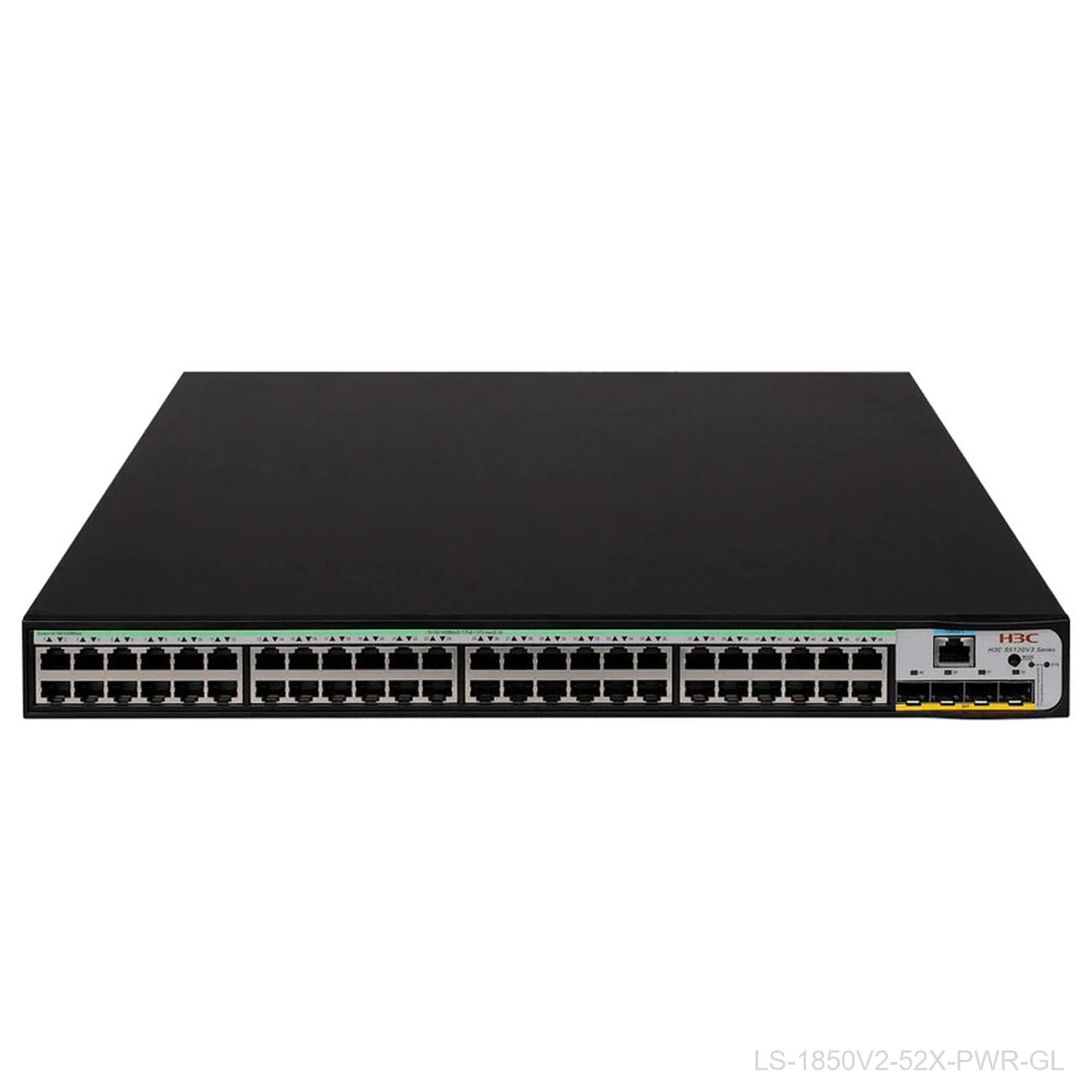 [LS-1850V2-52X-PWR-GL] H3C LS-1850V2-52X-PWR-GL, 48-Port Gigabit PoE+, 370W, 4x 10G SFP+