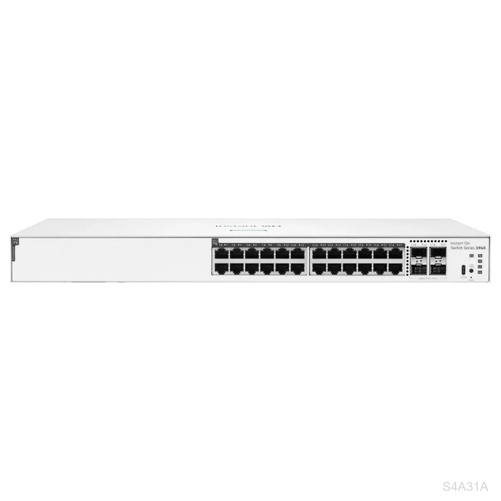 [S4A31A] HPE Instant On S4A31A 1940 24-Port Gigabit PoE+ Switch, 4x10G SFP+