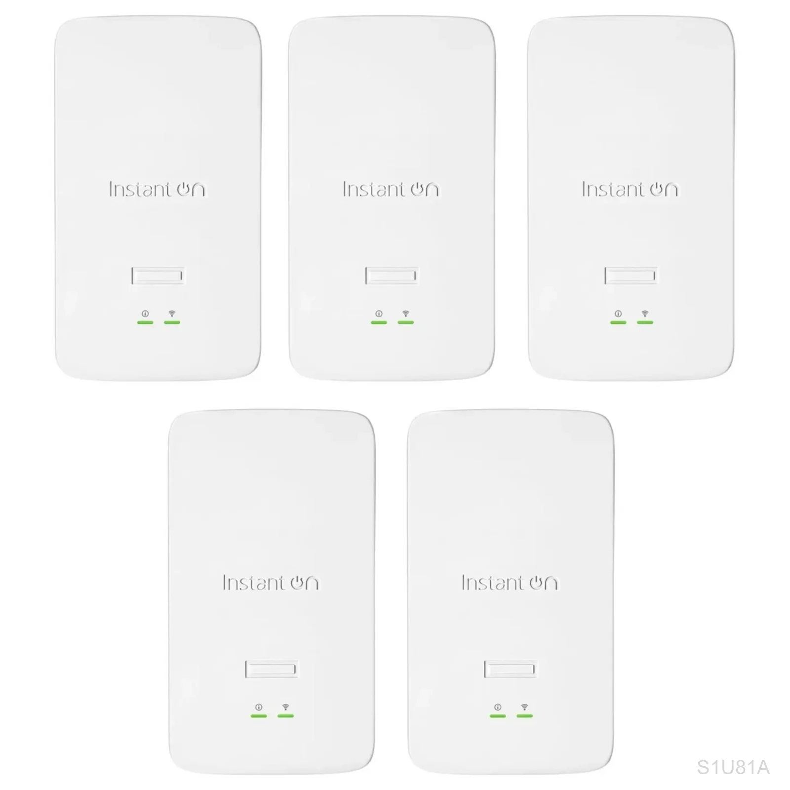 [S1U81A] HPE Instant On S1U81A AP22D Wi-Fi 6 Access Point, 5 Pack