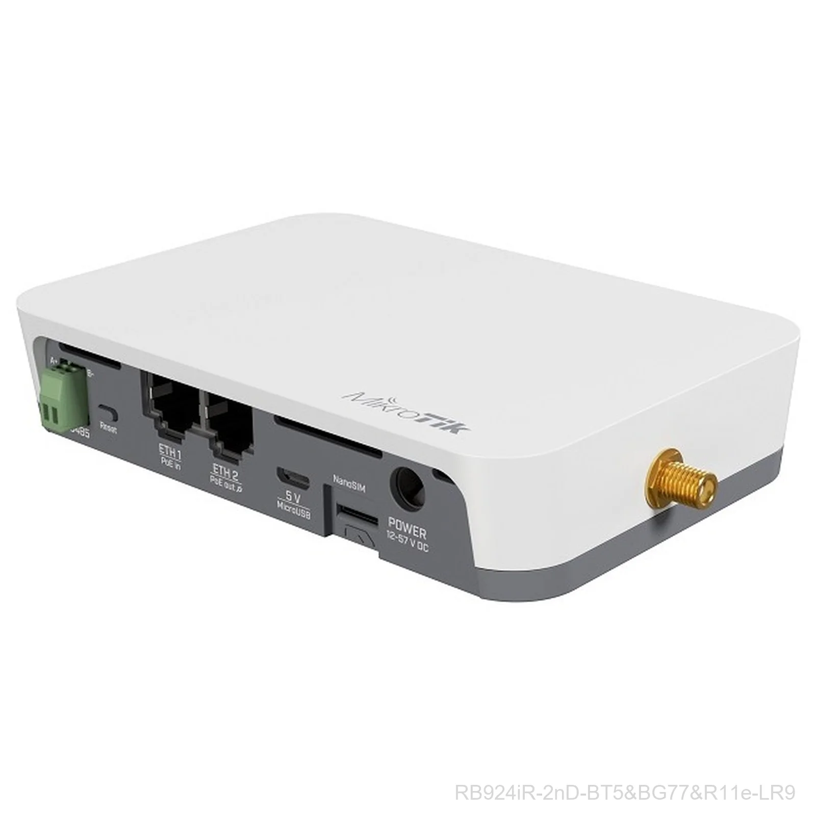 [RB924iR-2nD-BT5&BG77&R11e-LR9] MikroTik RB924iR-2nD-BT5&BG77&R11e-LR9 – Router, PoE