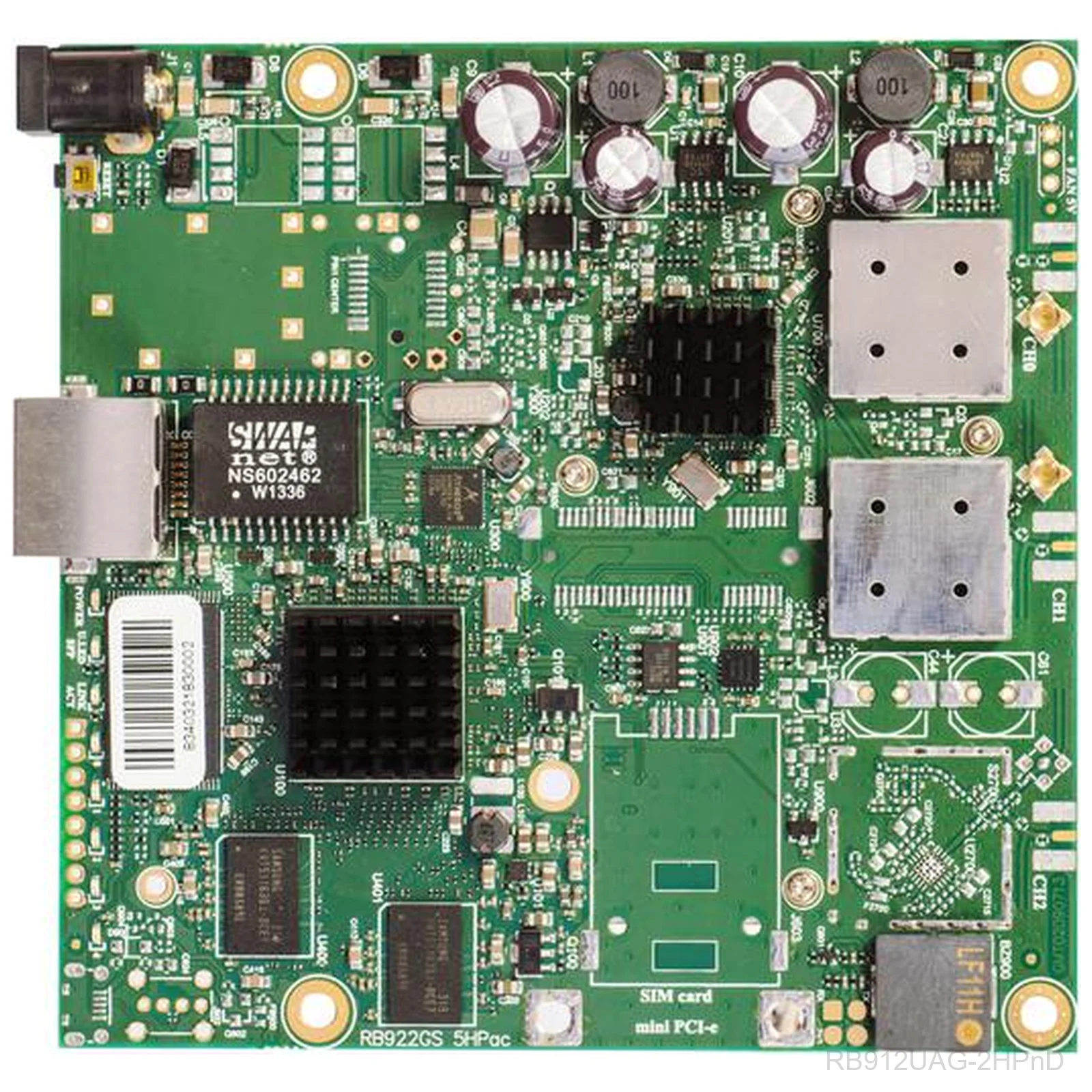 [RB912UAG-2HPnD] MikroTik RB912UAG-2HPnD – Router, 1-Port Gigabit