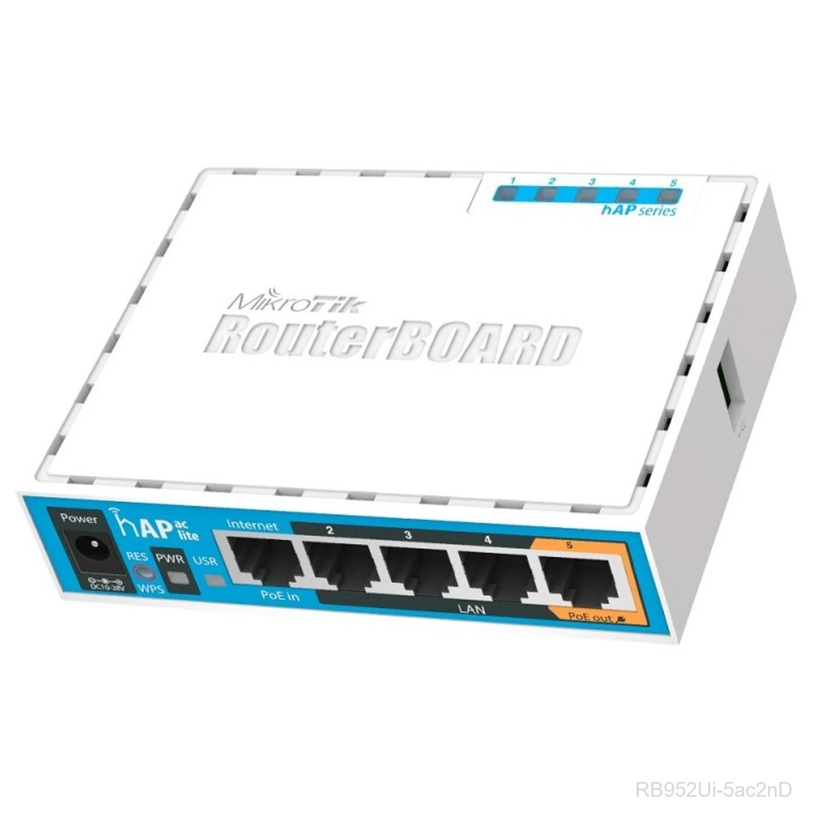 [RB952Ui-5ac2nD] MikroTik RB952Ui-5ac2nD – hAP ac lite, WiFi 5