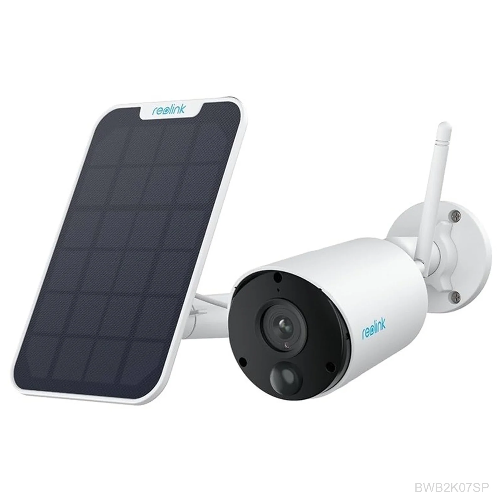 [BWB2K07SP] Reolink Argus Eco, Wireless Outdoor Battery Camera + Solar Panel