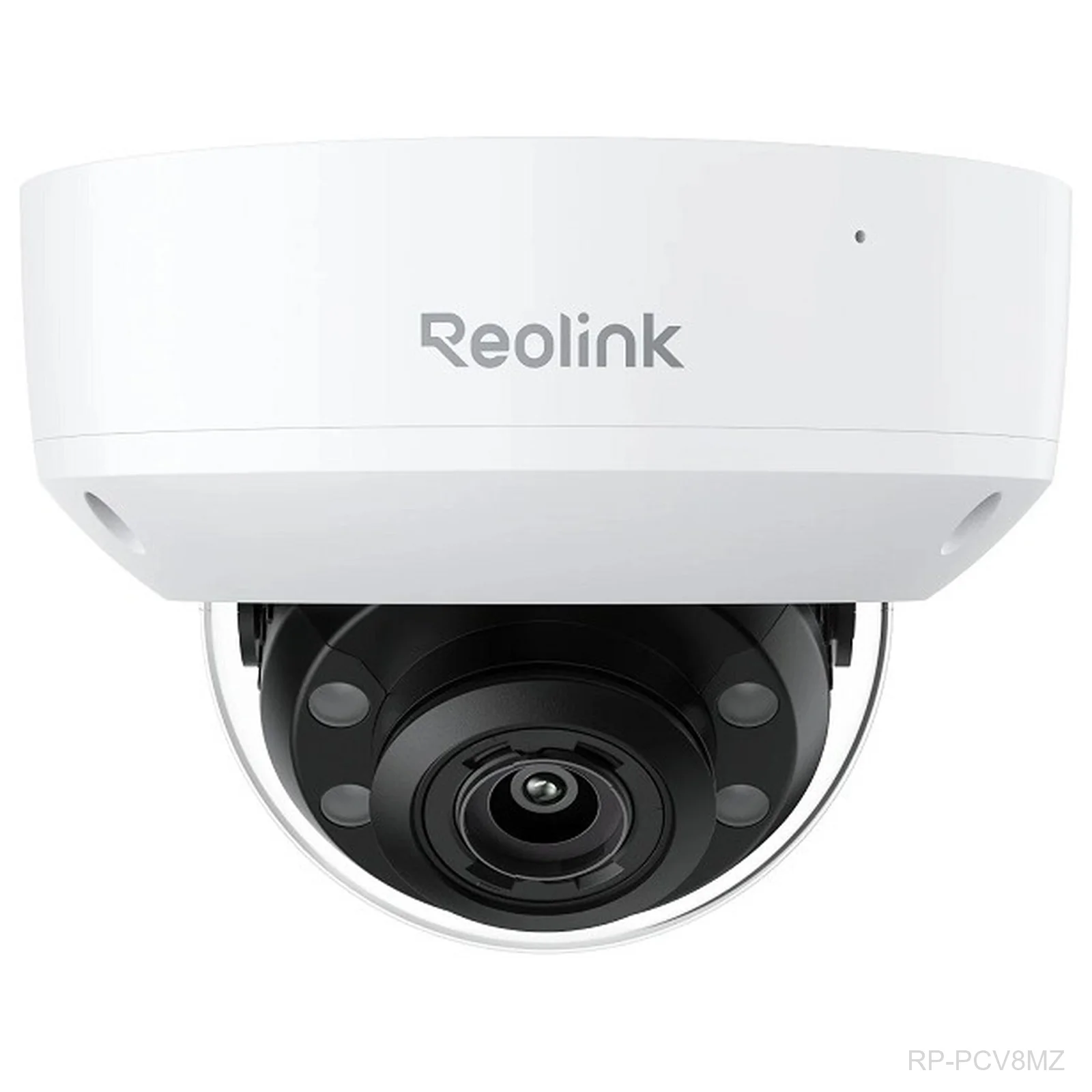 [RP-PCV8MZ] Reolink RP-PCV8MZ, 4K IK10 Vandal-Proof PoE Dome Camera, 5X Zoom