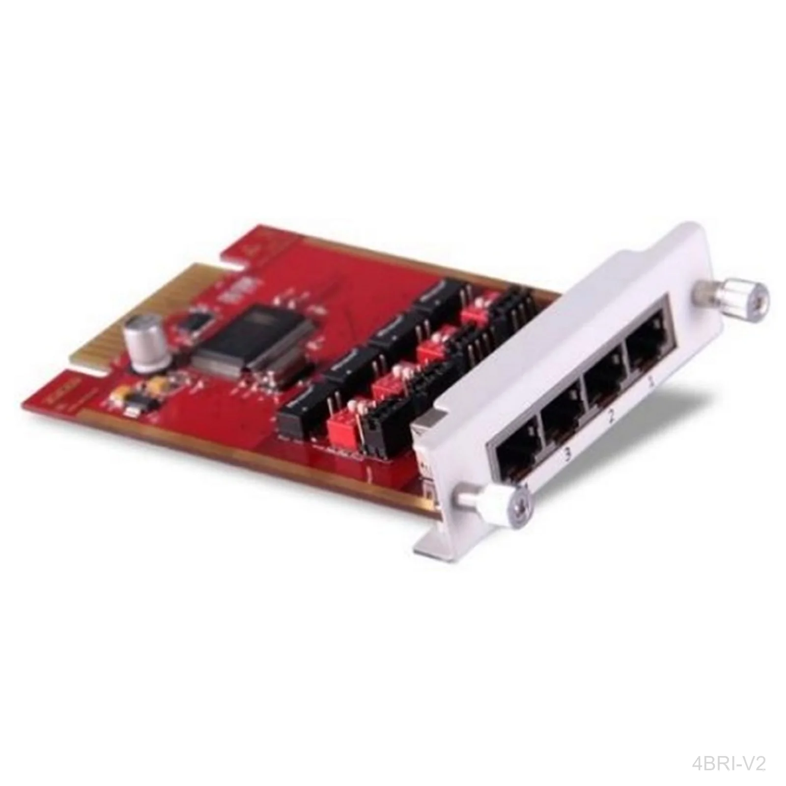 [4BRI-V2] ZYCOO 4BRI-V2, BRI Module, 4-Port, for U80/U100