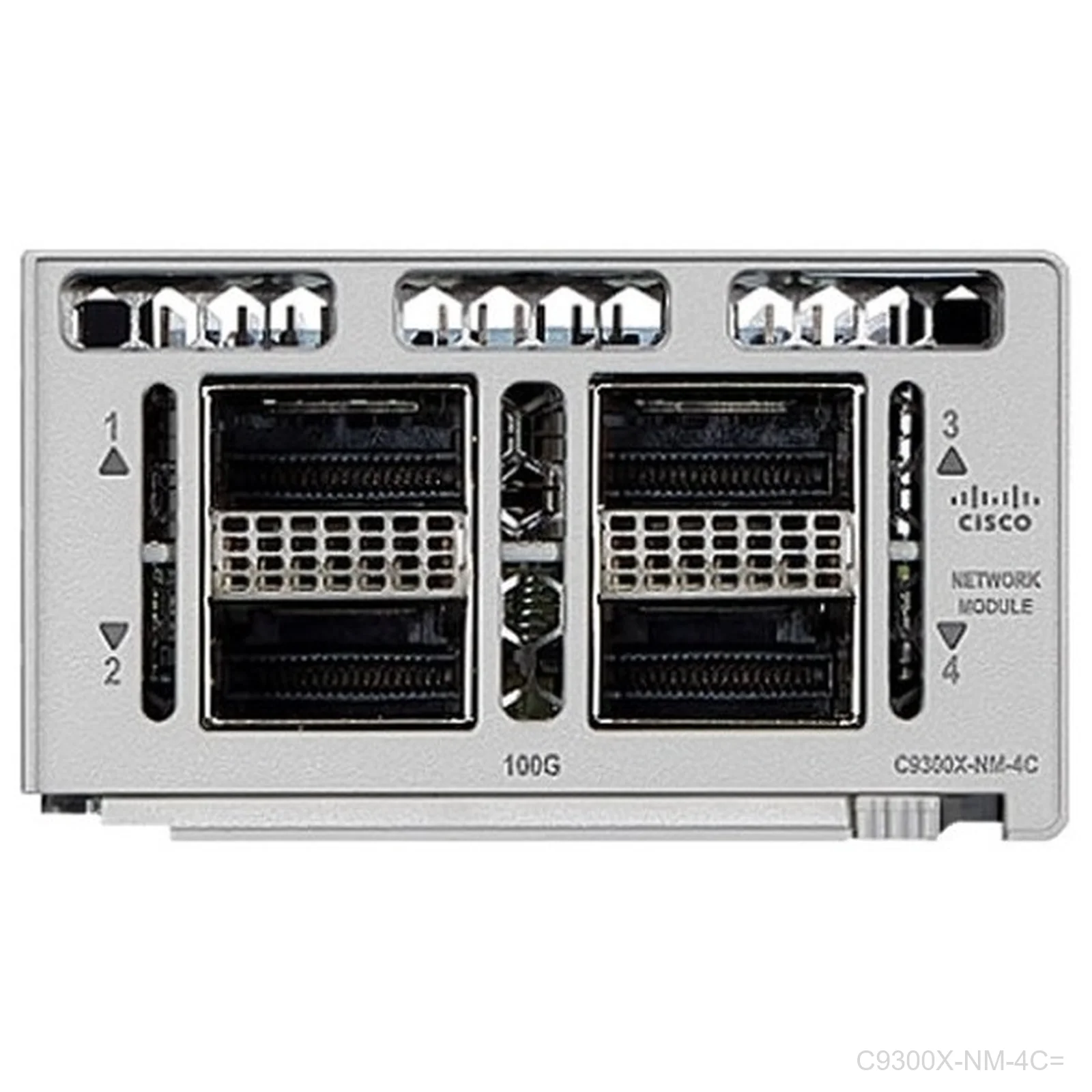 [C9300X-NM-4C=] Cisco C9300X-NM-4C=, Catalyst 9300X 4-Port 40G/100G Network Module