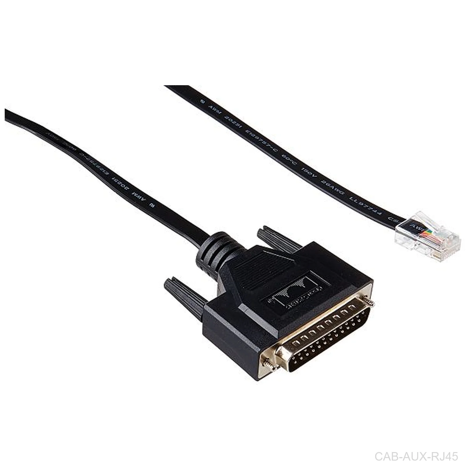 [CAB-AUX-RJ45] Cisco CAB-AUX-RJ45, 8ft RJ45 to DB25 Male Auxiliary Cable