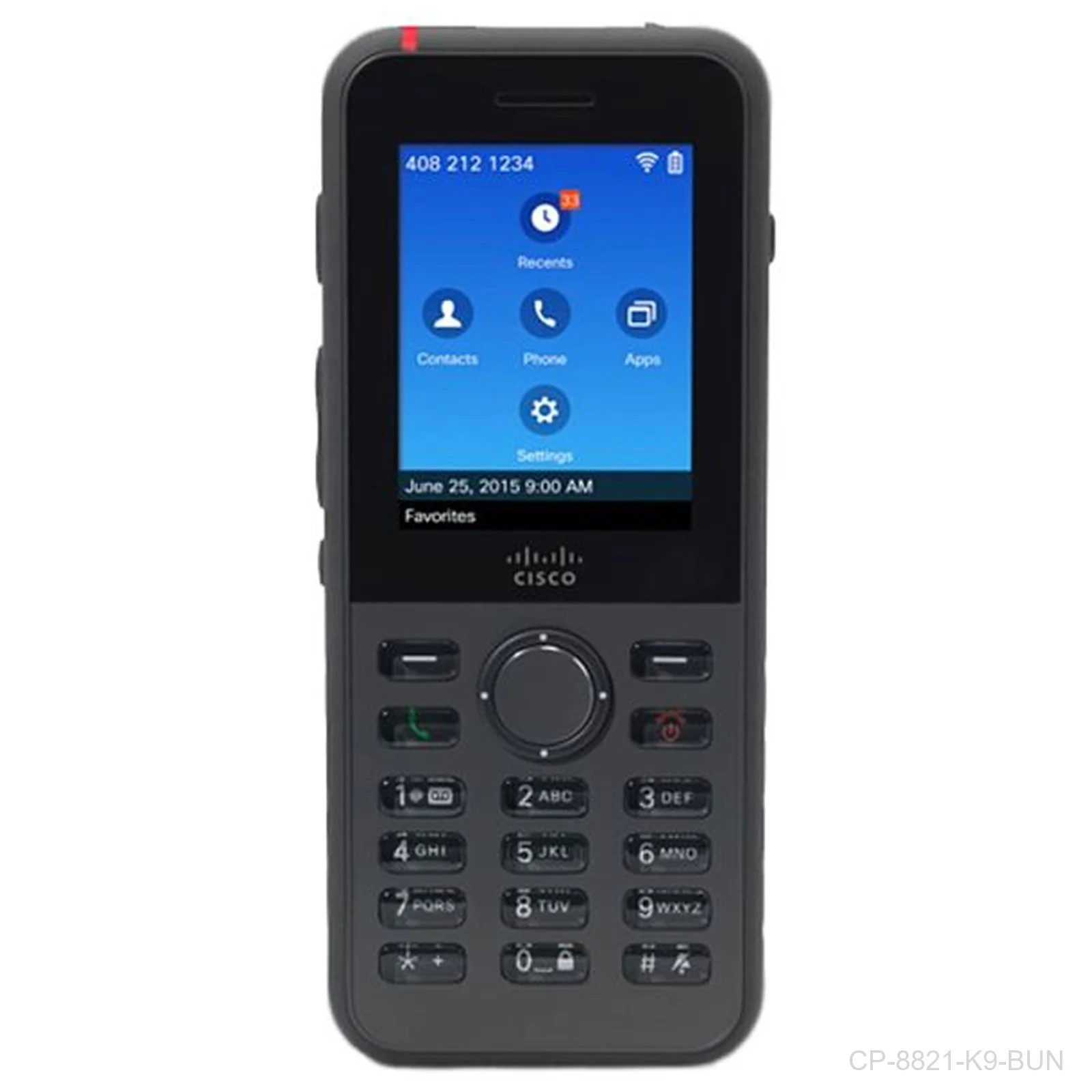 [CP-8821-K9-BUN] Cisco CP-8821-K9-BUN 8821 Wireless IP Phone Bundle