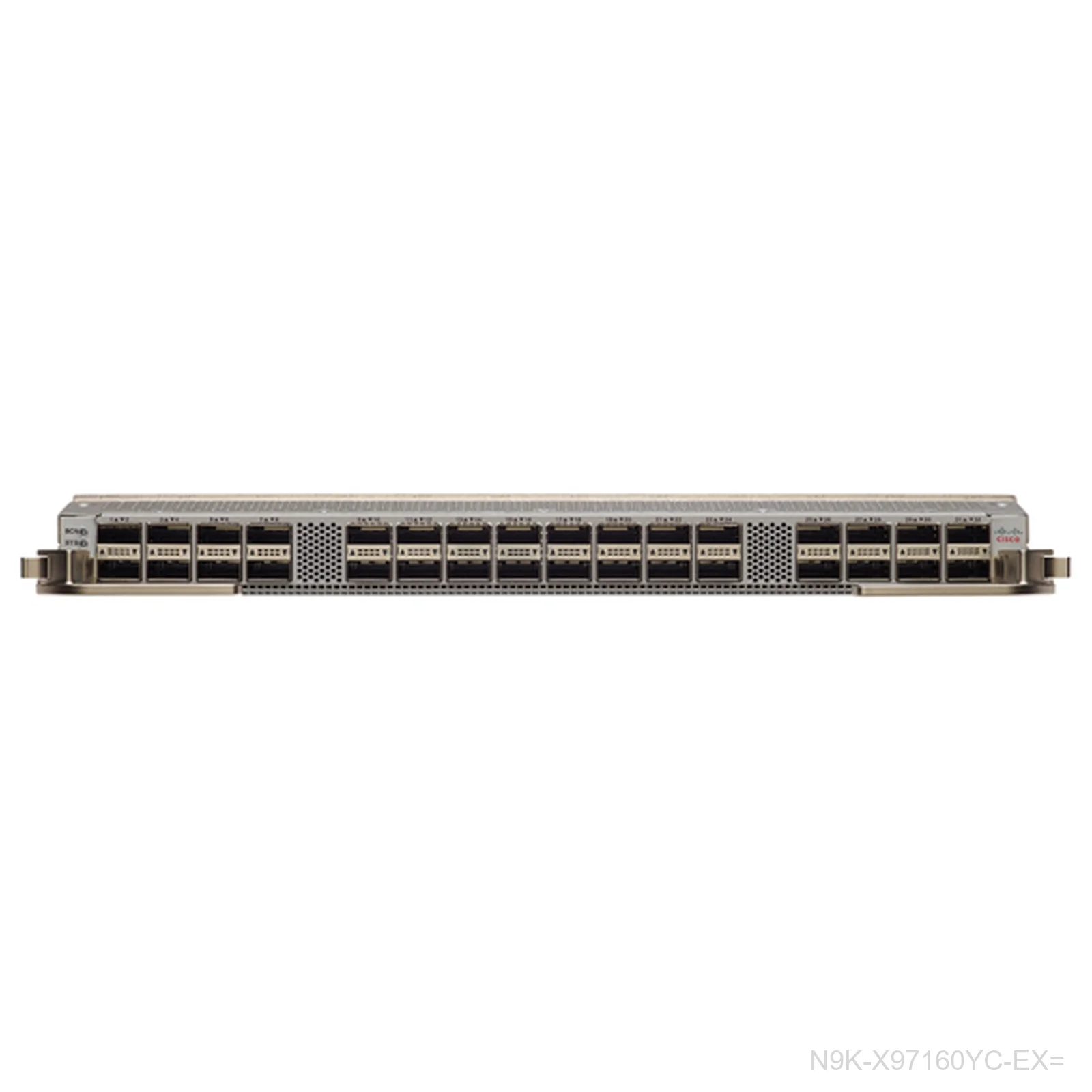 [N9K-X97160YC-EX=] Cisco N9K-X97160YC-EX=, Nexus 9500 Line Card, 48x1/10/25G+4x100G