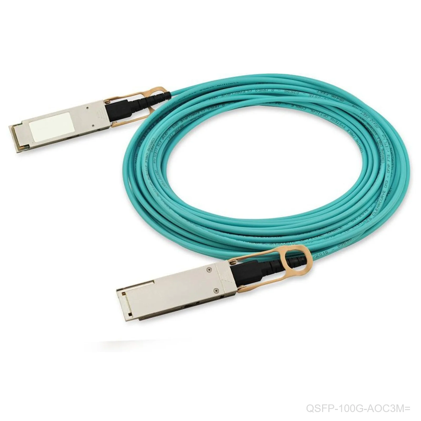 [QSFP-100G-AOC3M=] Cisco QSFP-100G-AOC3M=, 100GBASE QSFP Active Optical Cable, 3 m
