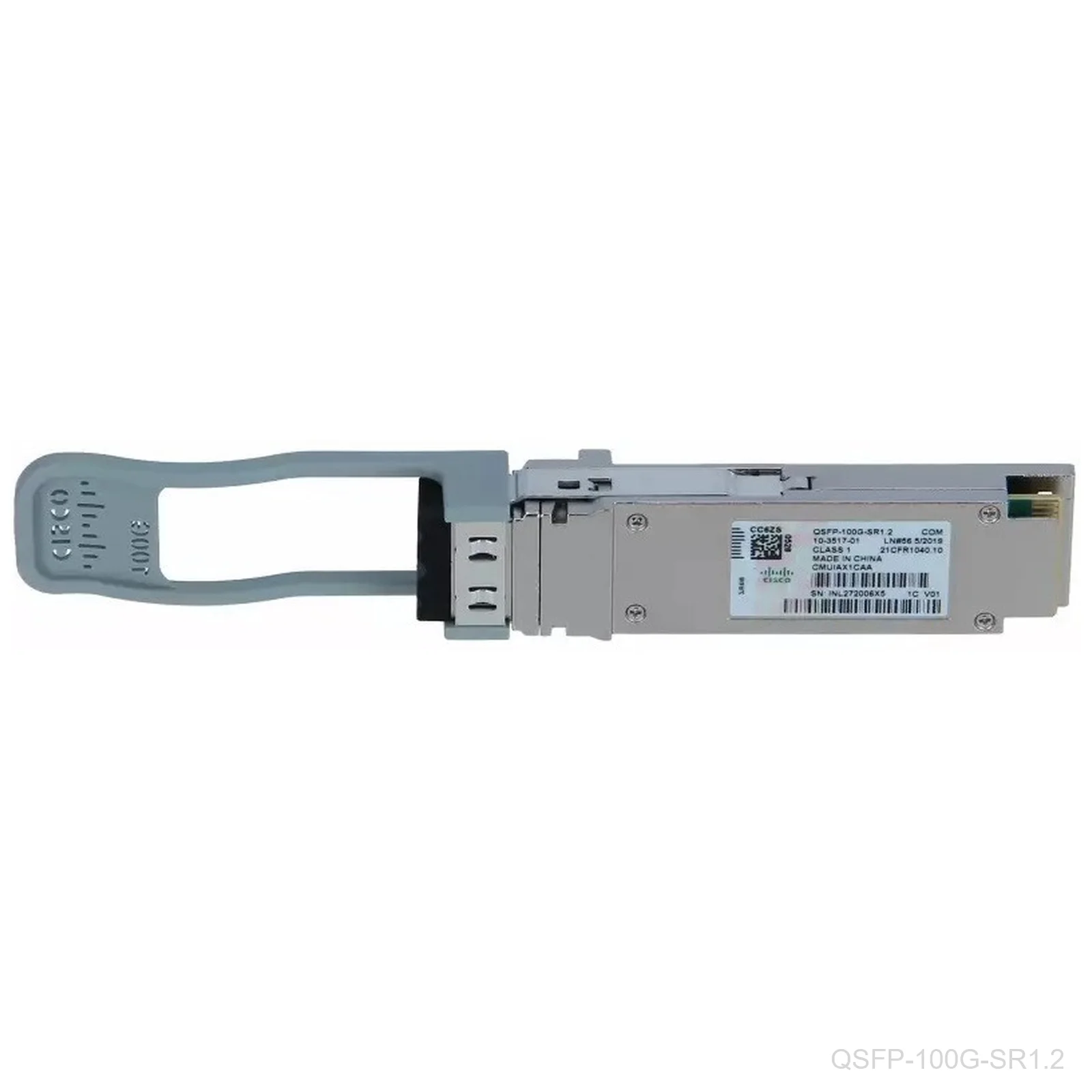 [QSFP-100G-SR1.2] Cisco QSFP-100G-SR1.2, 100G SR1.2 BiDi QSFP Transceiver, 100 m over OM4