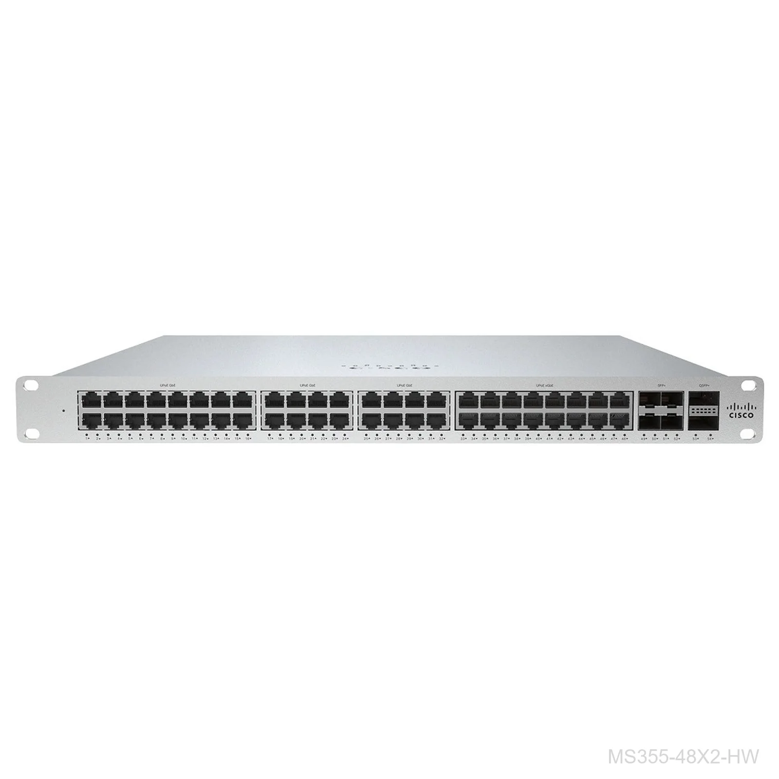 Cisco Meraki MS355-48X2-HW 48-Port Multigigabit UPoE Switch
