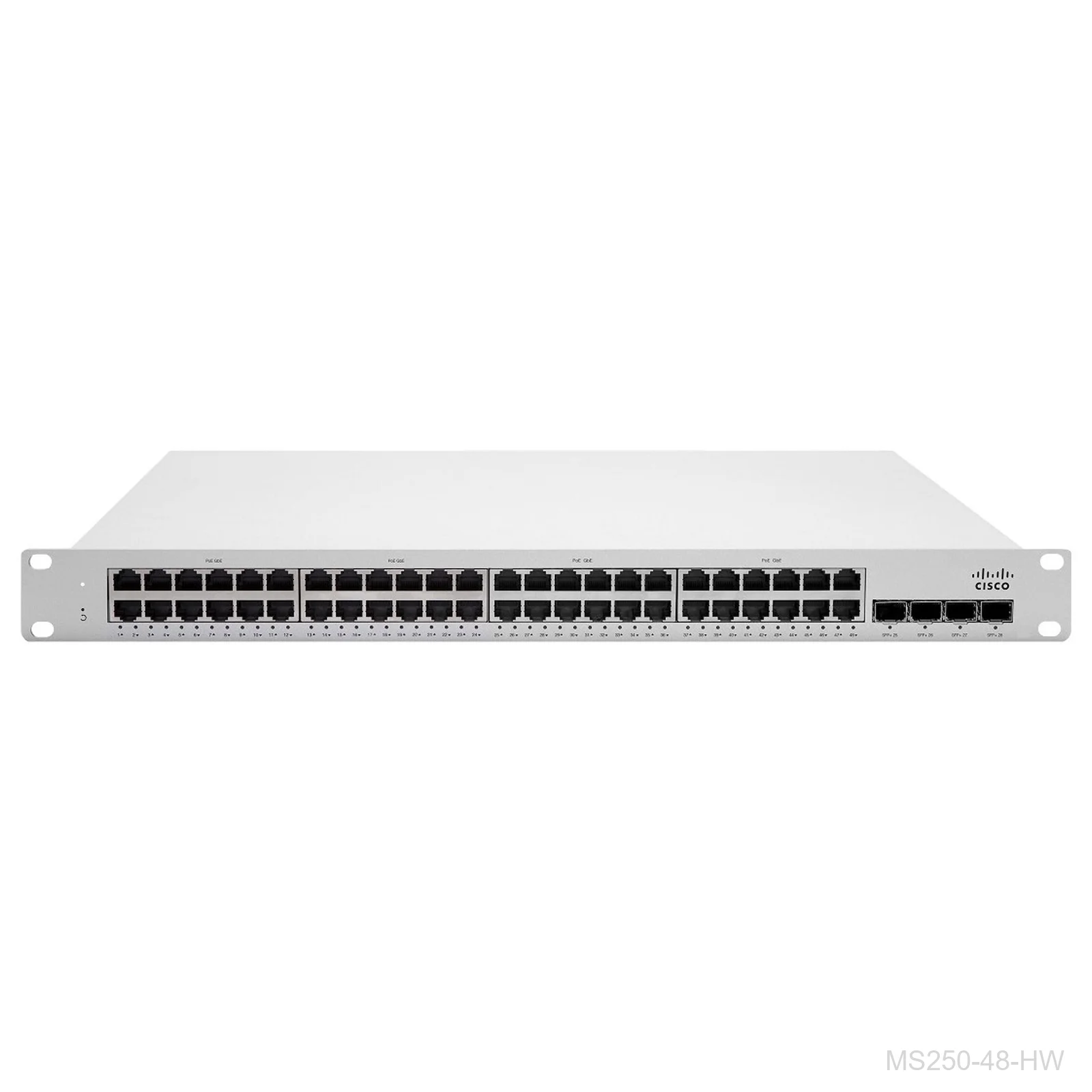 Cisco Meraki MS250-48-HW 48-Port Gigabit Managed Switch