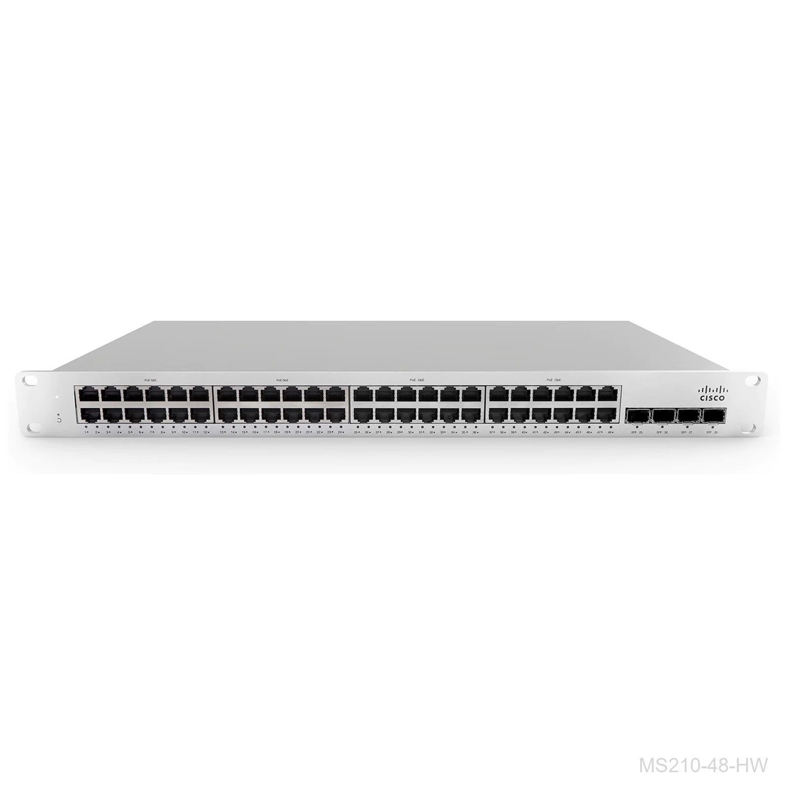 Cisco Meraki MS210-48-HW 48-Port Gigabit Managed Switch