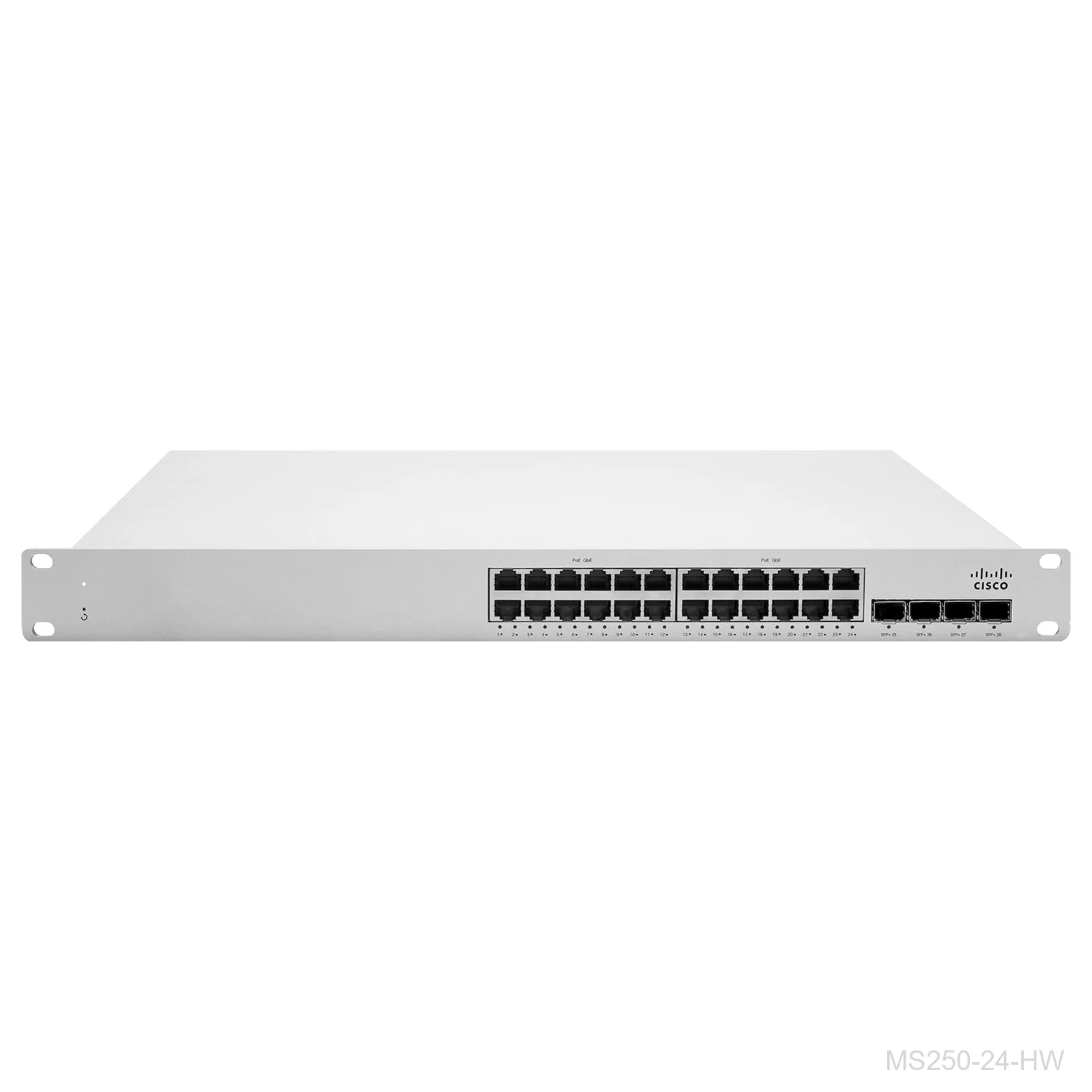 Cisco Meraki MS250-24-HW 24-Port Gigabit Managed Switch