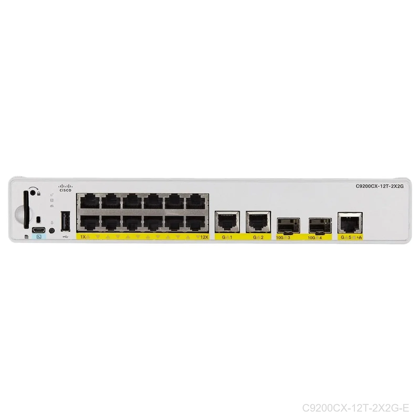 Cisco C9200CX-12T-2X2G-E Catalyst 9200CX 12-Port Data Switch Network Essentials