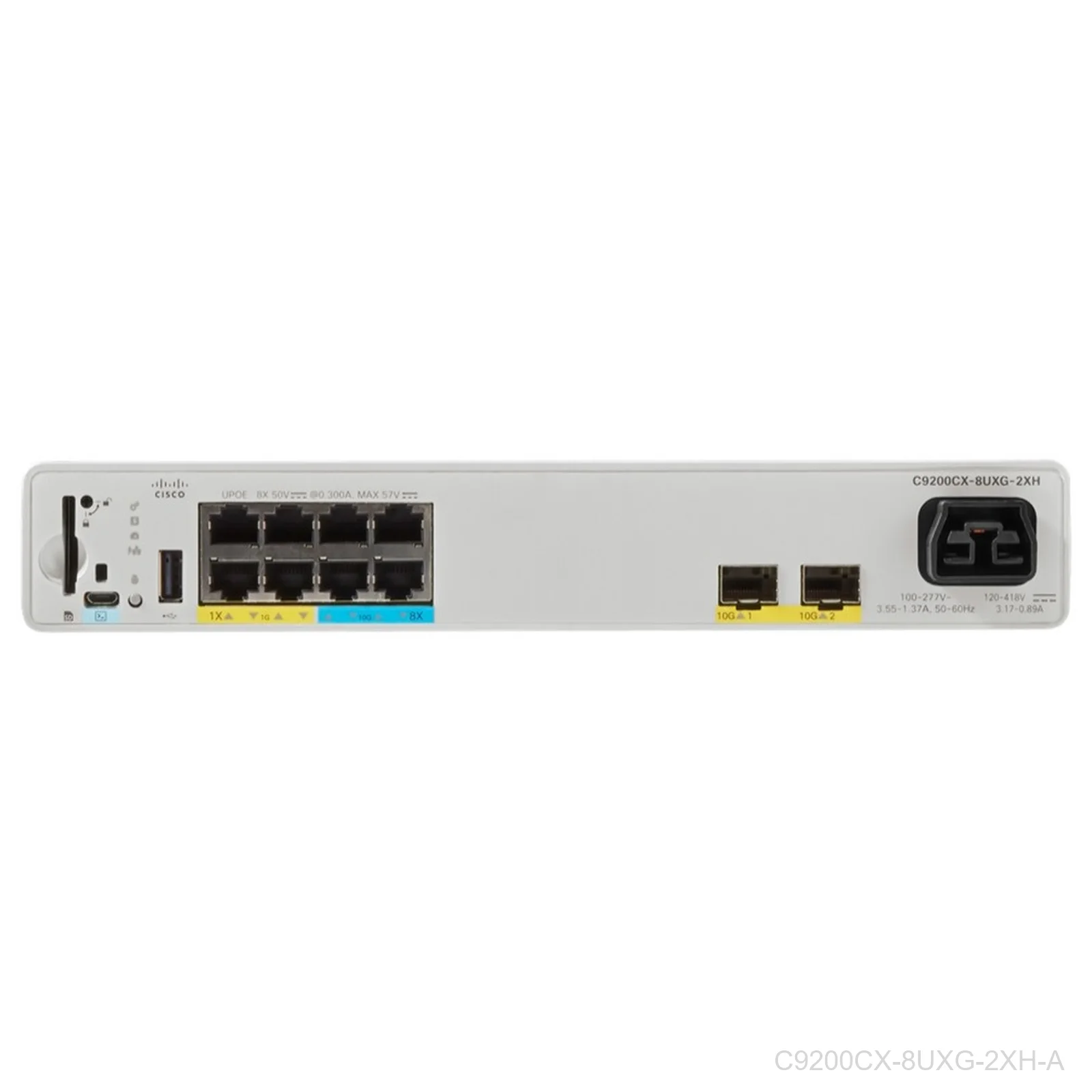 Cisco C9200CX-8UXG-2XH-A Catalyst 9200CX 8-Port UPOE Switch Network Advantage