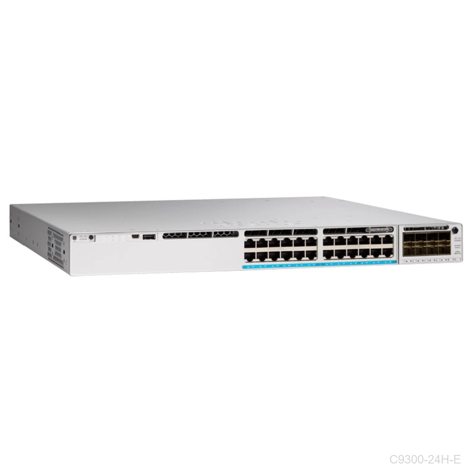 Cisco C9300-24H-E Catalyst 9300 24-Port UPOE+ Switch Network Essentials