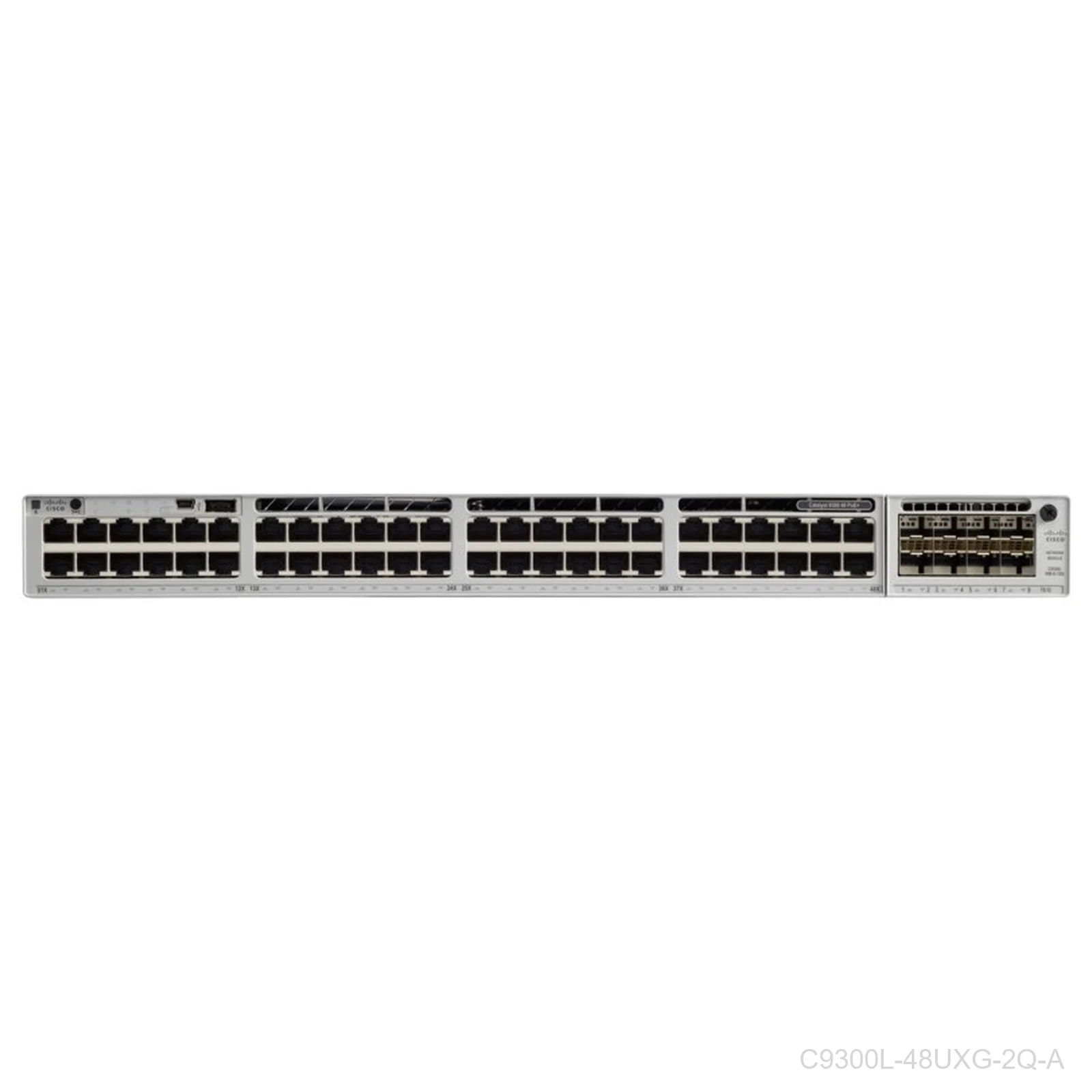 Cisco C9300L-48UXG-2Q-A Catalyst 9300L 48-Port UPOE Switch Network Advantage