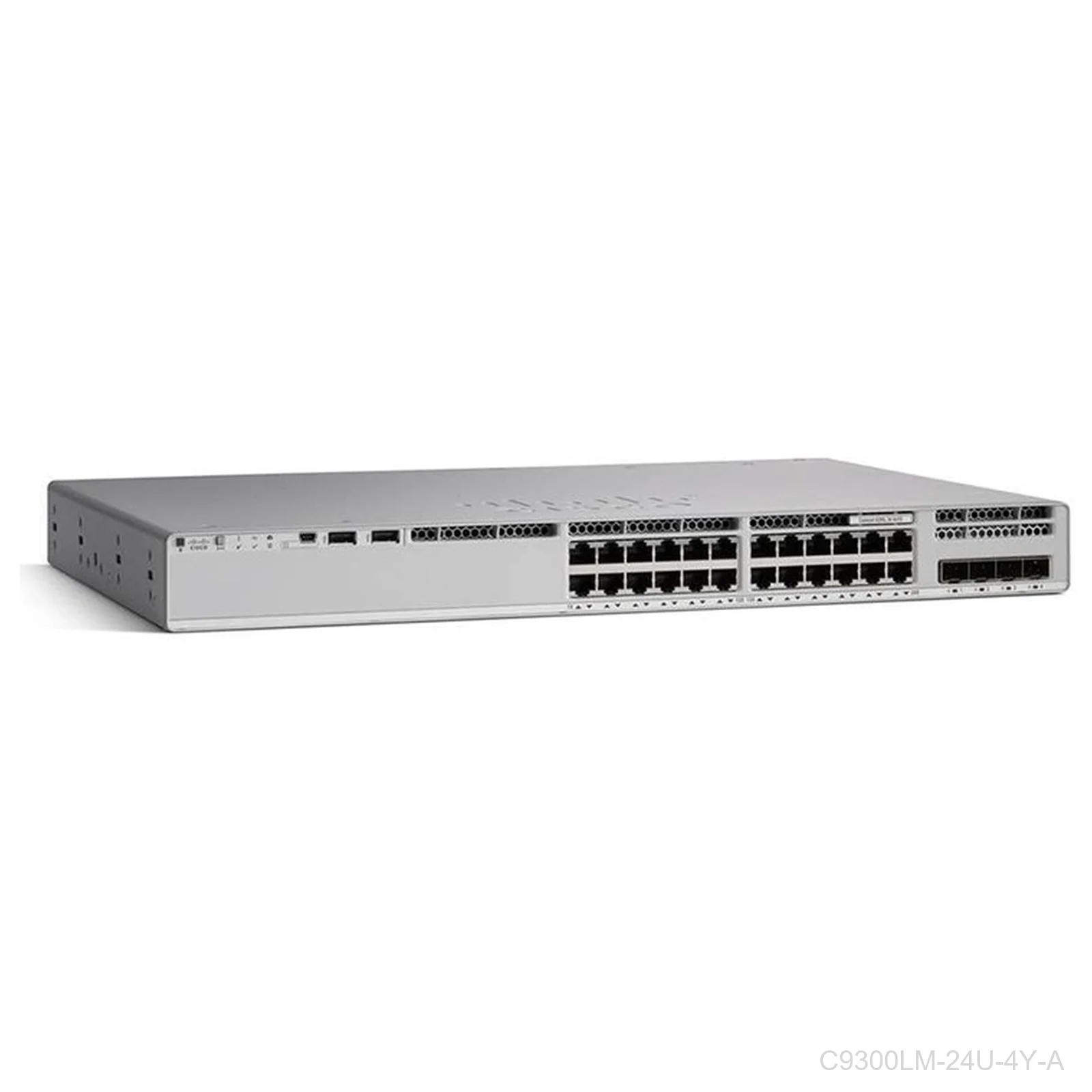 Cisco C9300LM-24U-4Y-A Catalyst 9300LM 24-Port UPOE Switch Network Advantage