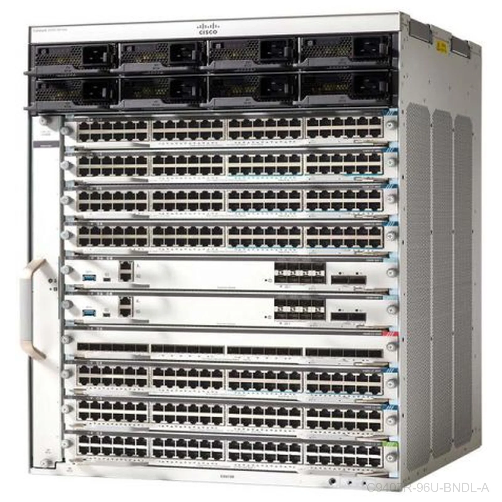 Cisco C9407R-96U-BNDL-A Catalyst 9400 7-Slot Switch Bundle
