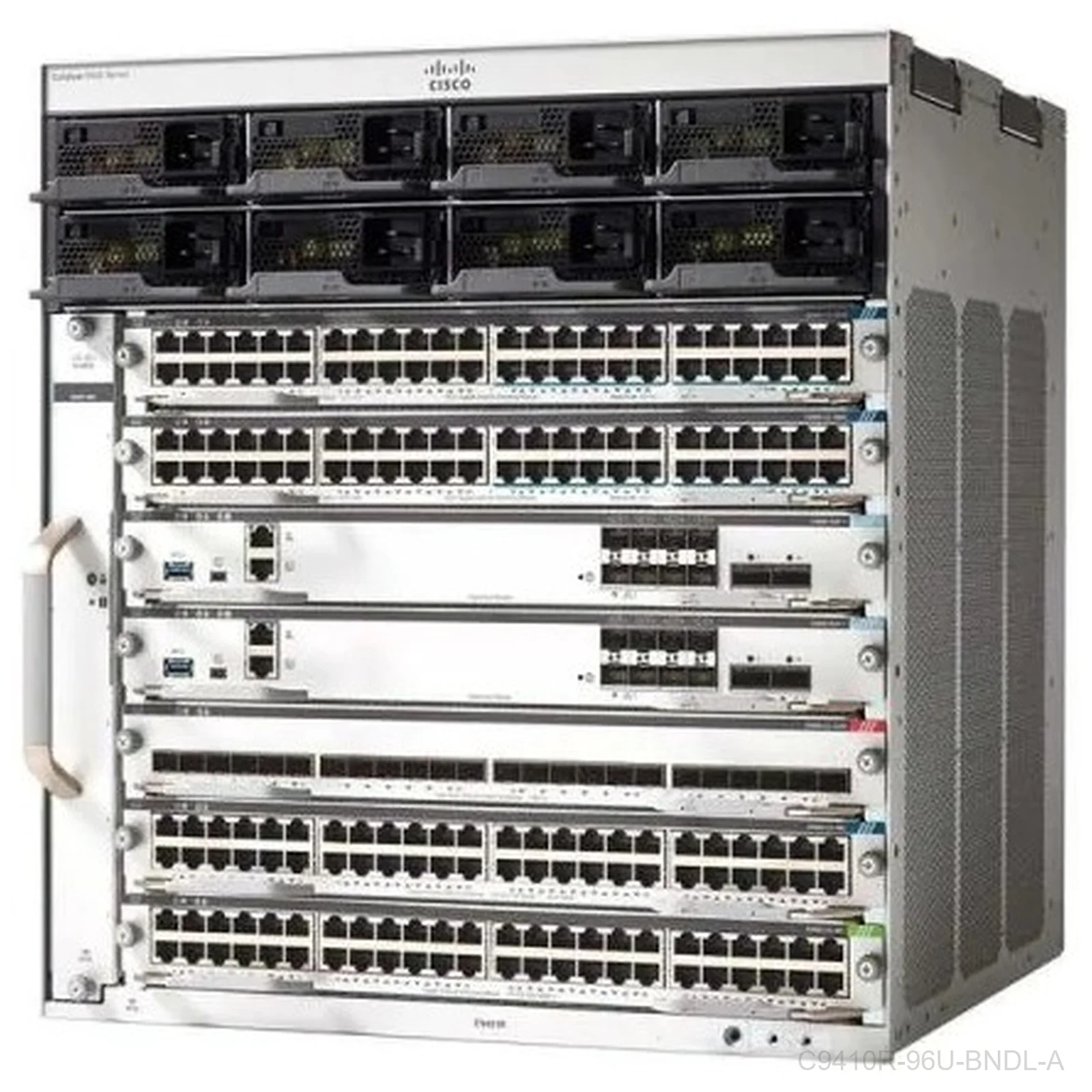 Cisco C9410R-96U-BNDL-A Catalyst 9400 10-Slot Switch Bundle