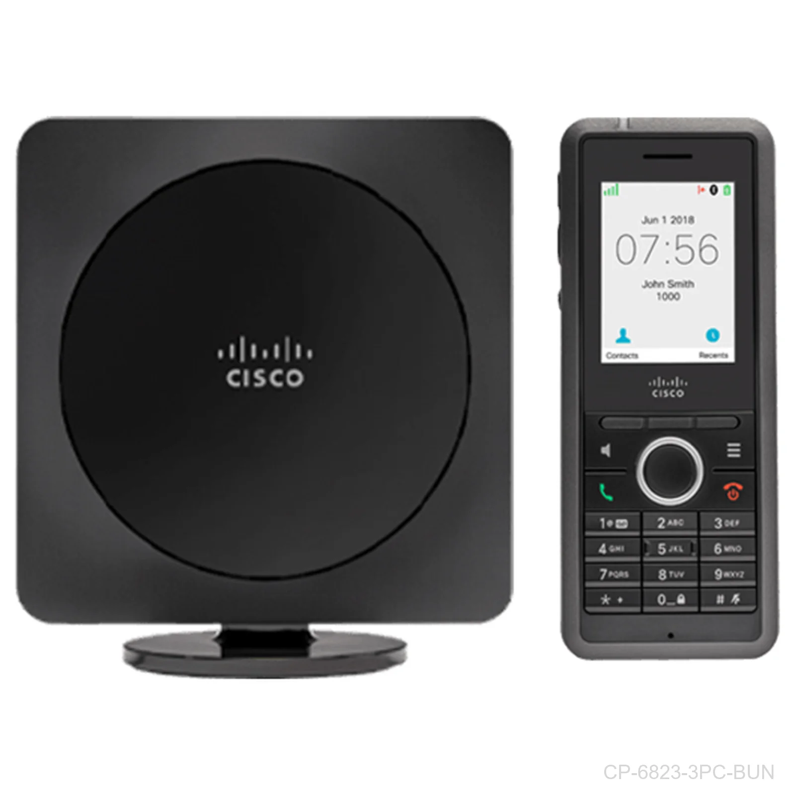 [CP-6823-3PC-BUN] Cisco CP-6823-3PC-BUN 6823 IP DECT Phone and Base Bundle