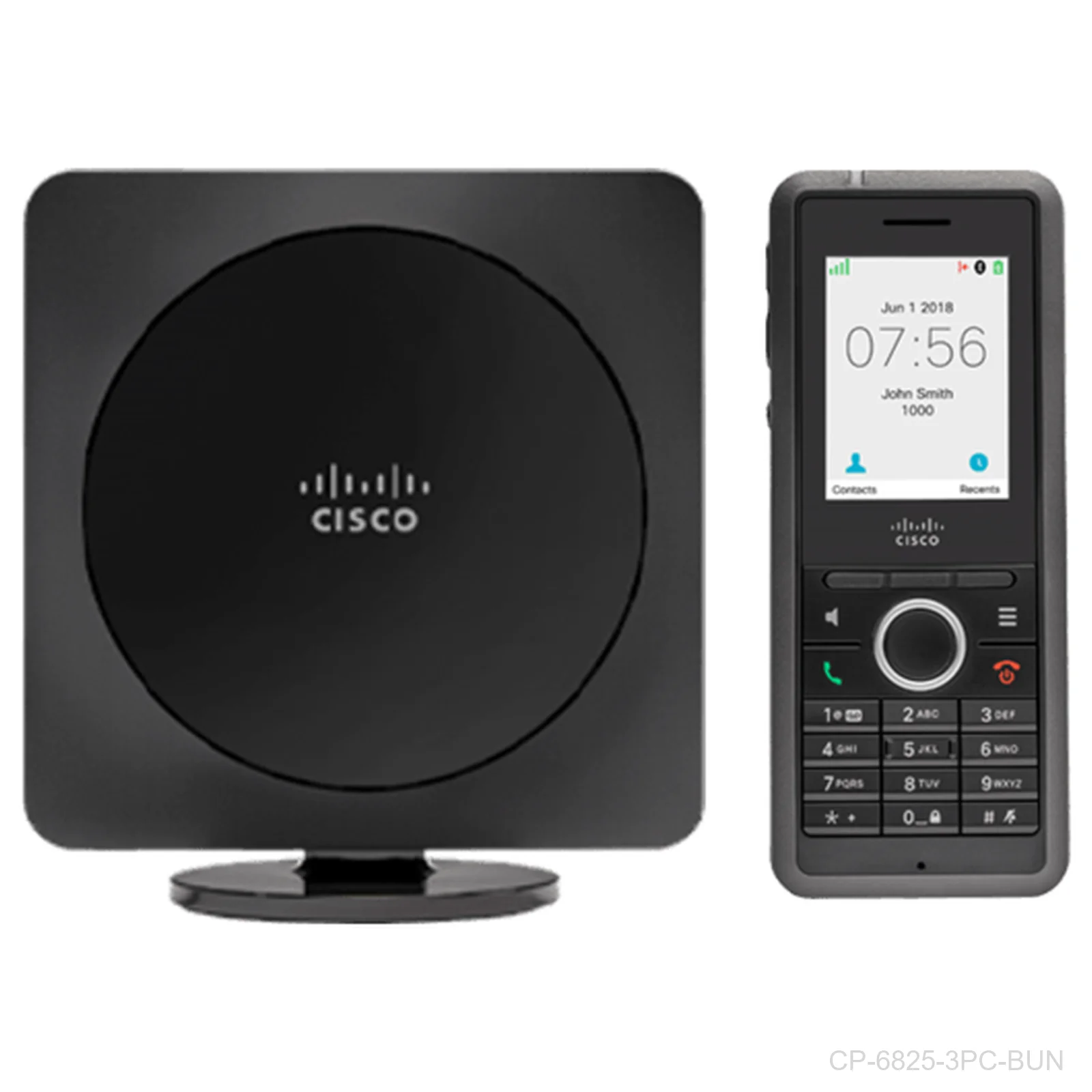 [CP-6825-3PC-BUN] Cisco CP-6825-3PC-BUN 6825 IP DECT Phone and Base Bundle