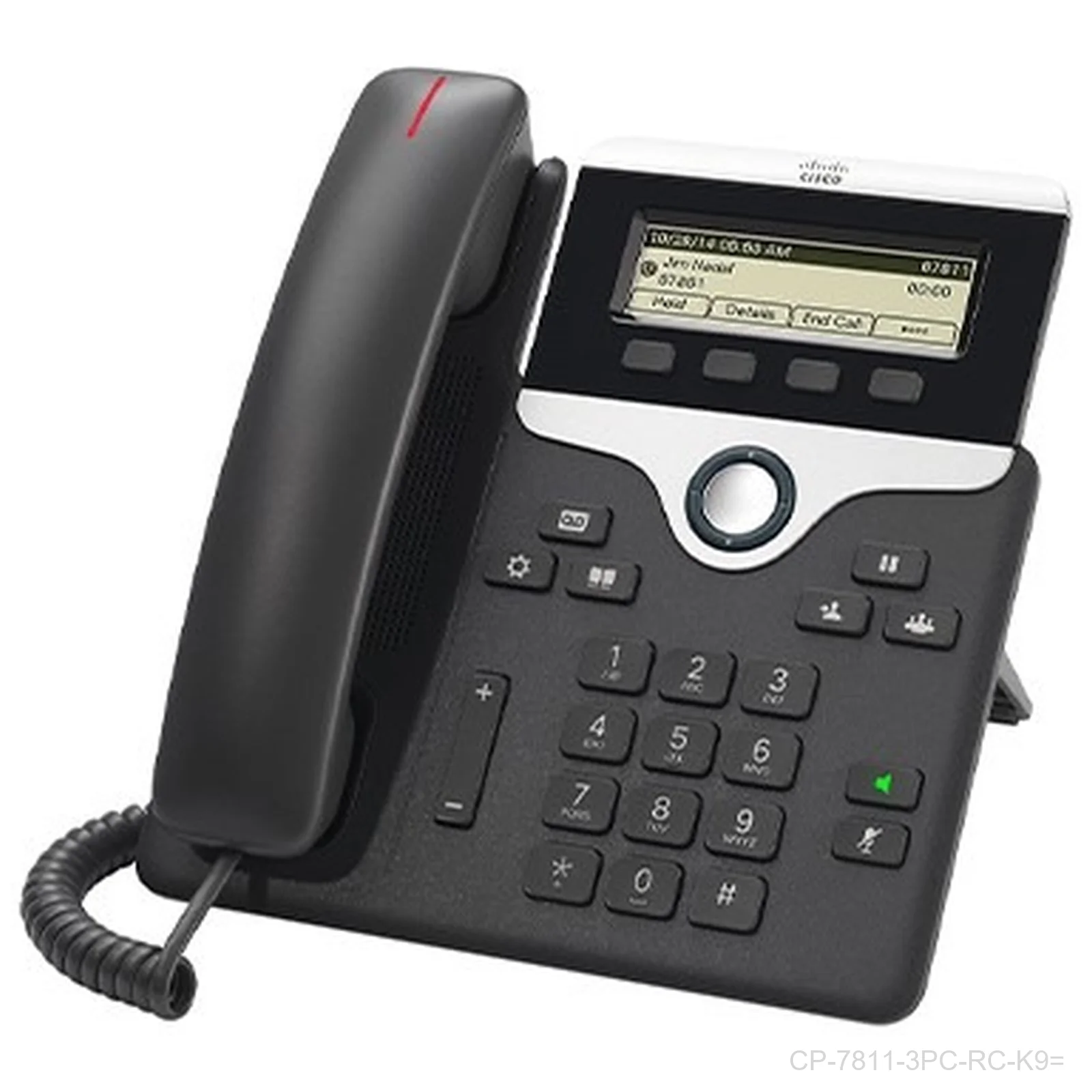 [CP-7811-3PC-RC-K9=] Cisco CP-7811-3PC-RC-K9= 7811 1-Line MPP IP Phone RC Provisioning