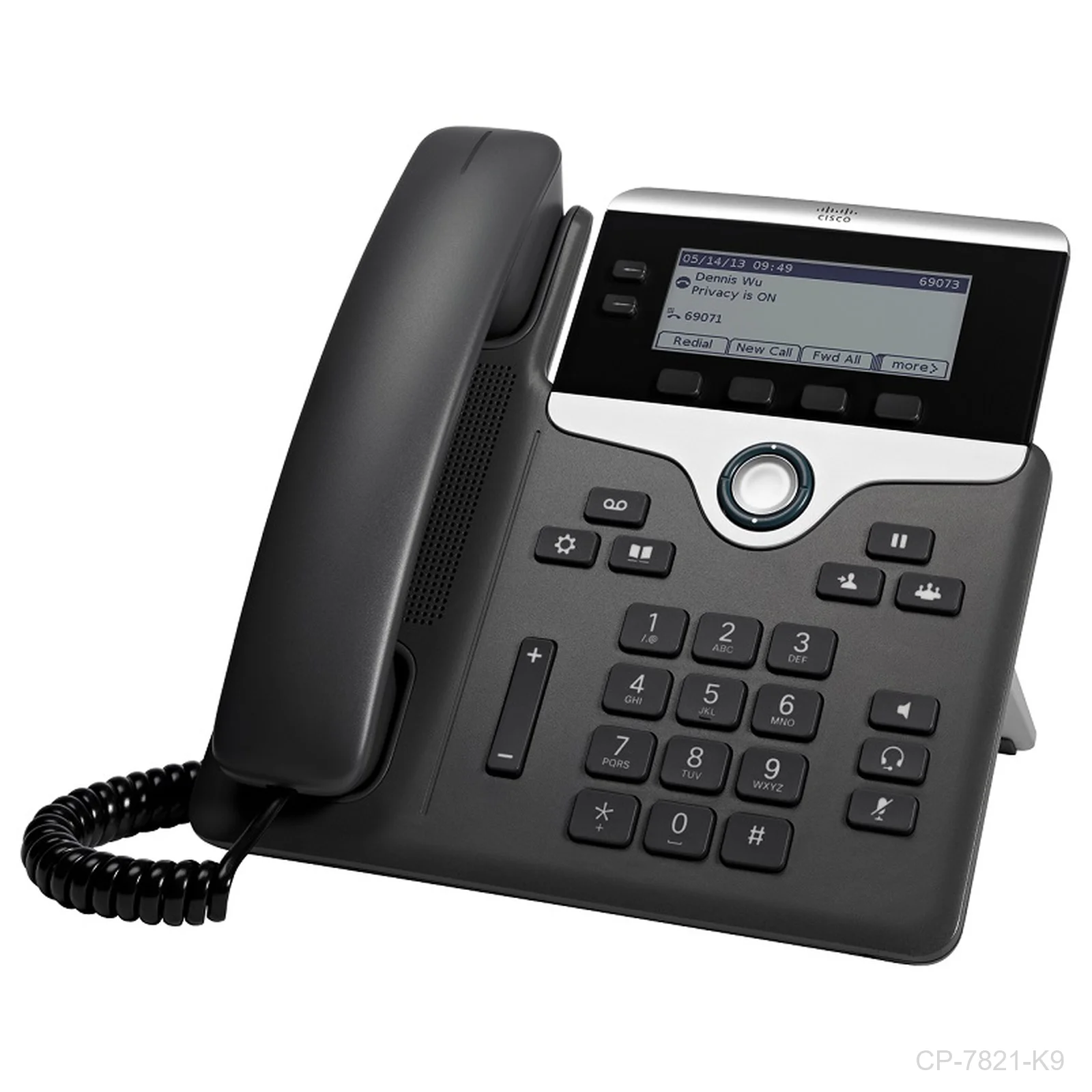 [CP-7821-K9] Cisco CP-7821-K9 7821 2-Line IP Phone