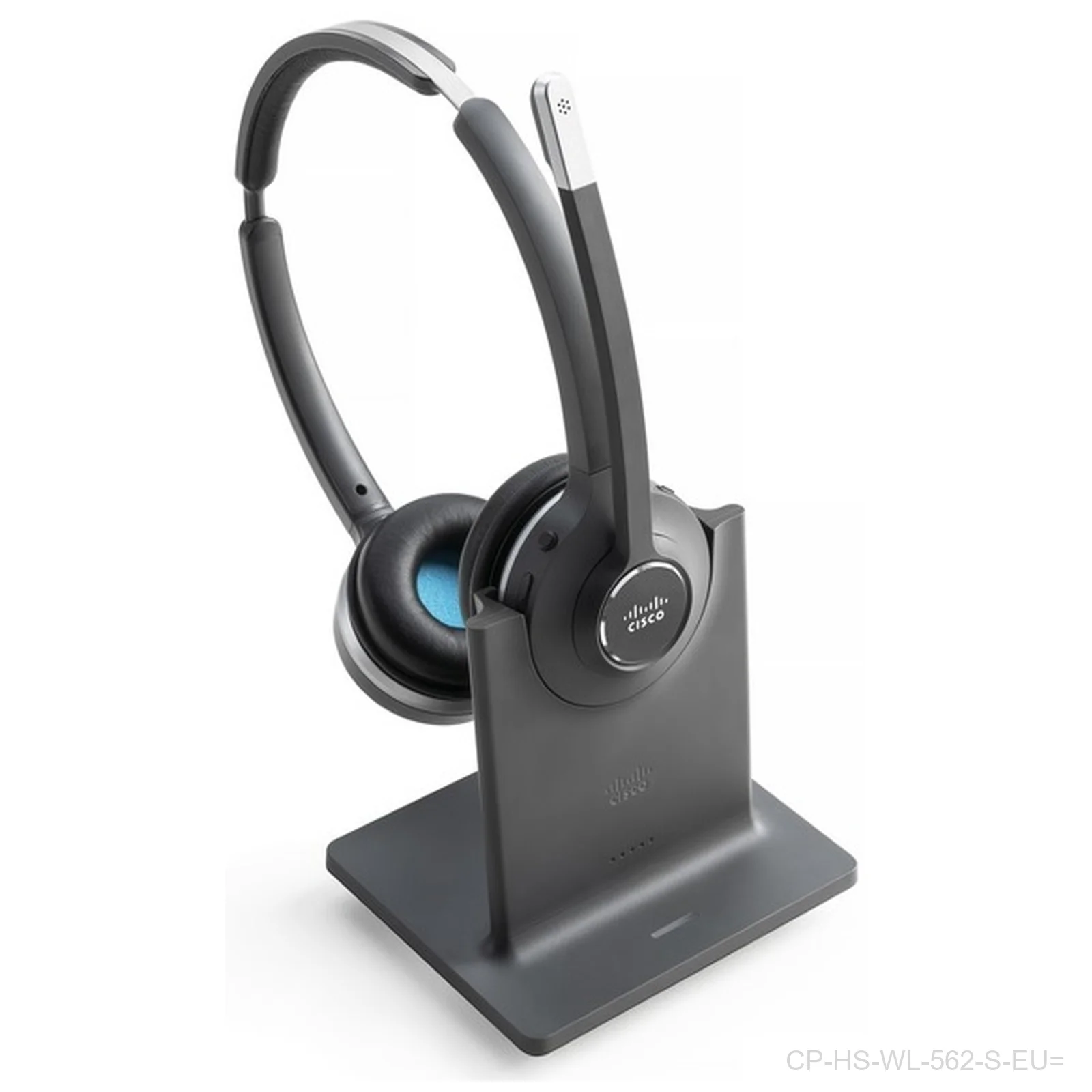 [CP-HS-WL-562-S-EU=] Cisco CP-HS-WL-562-S-EU= 562 Dual-Ear Wireless Headset Standard Base EU