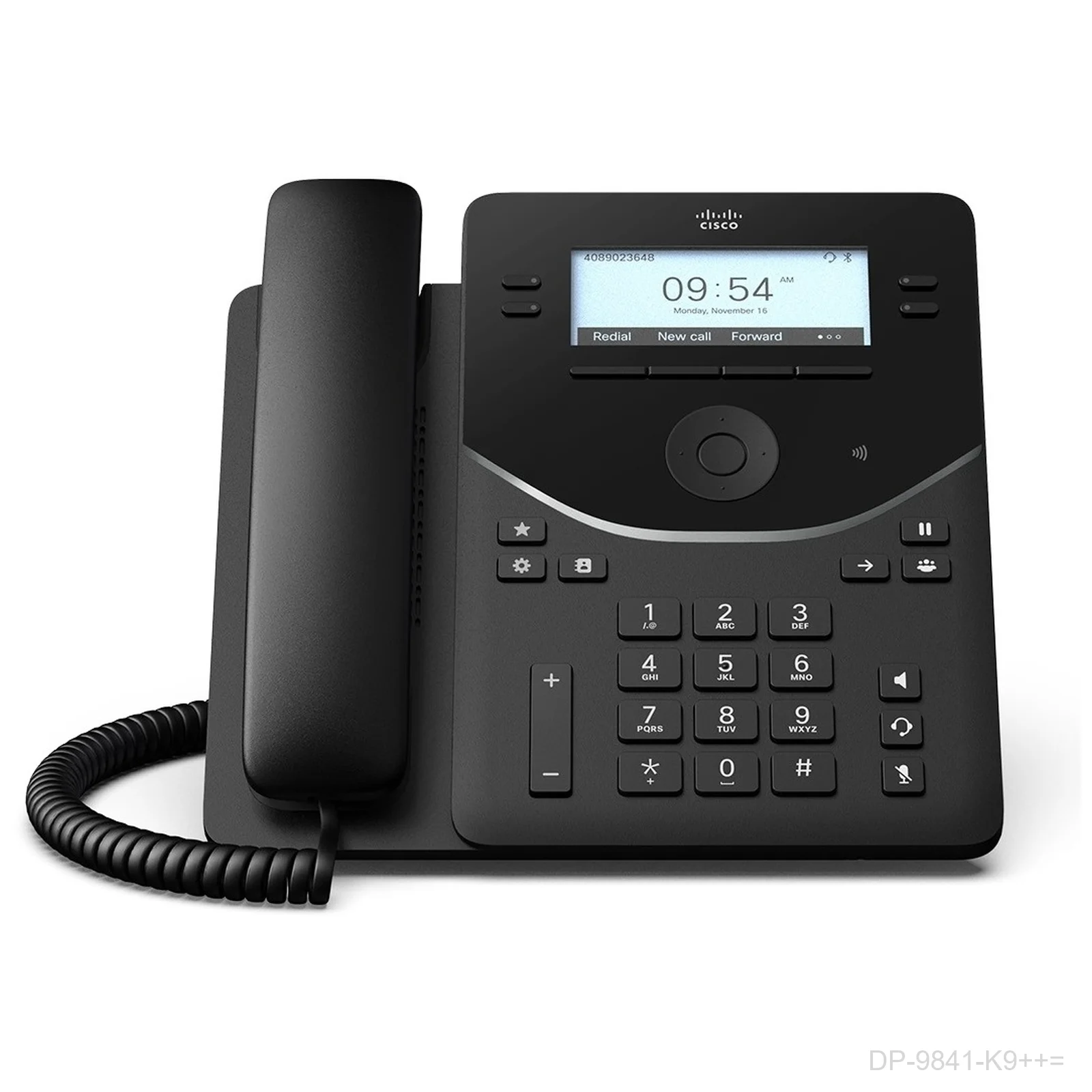 [DP-9841-K9=] Cisco DP-9841-K9= Desk Phone 9841 Carbon Black
