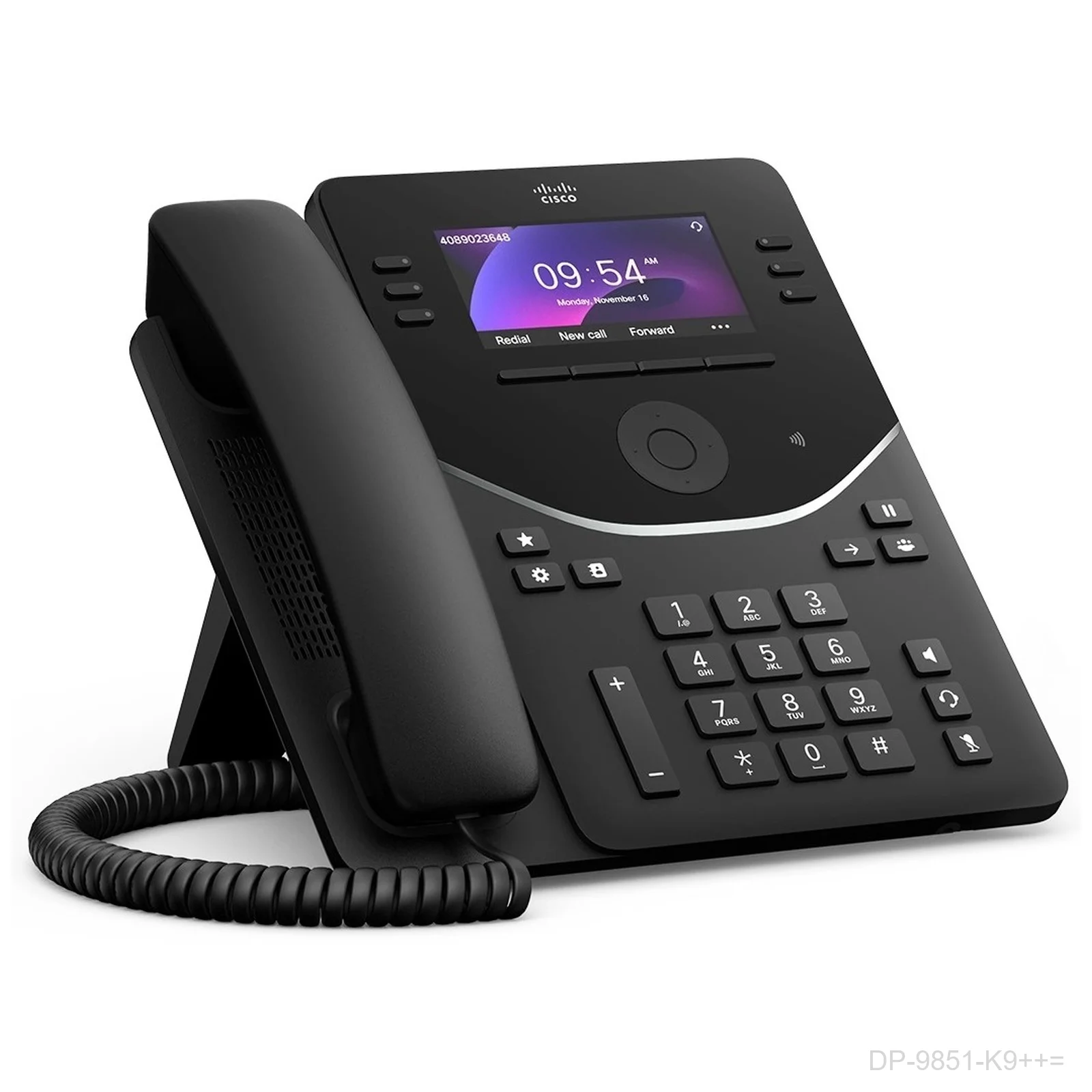 [DP-9851-K9++=] Cisco DP-9851-K9++= Desk Phone 9851 TAA Carbon Black