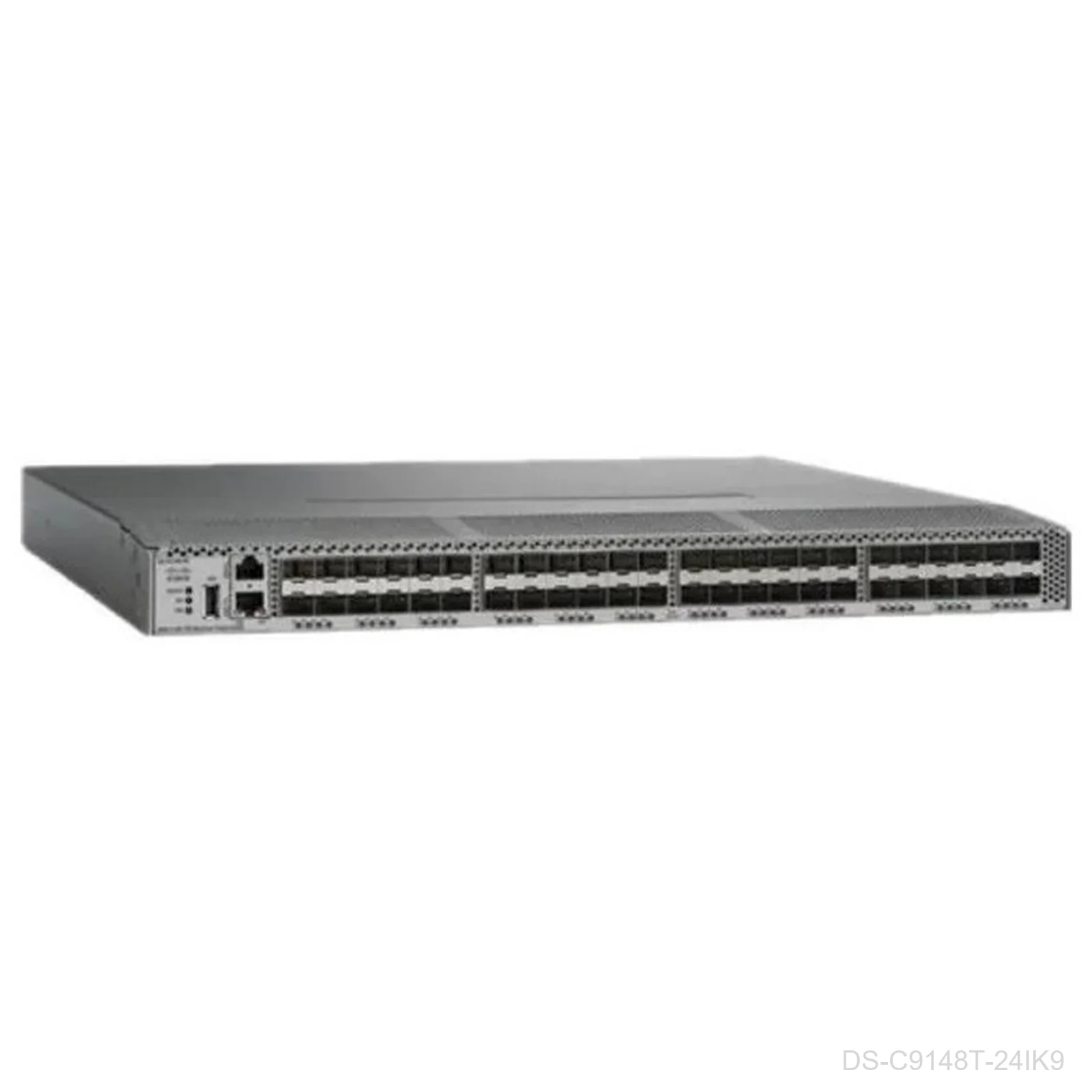 Cisco DS-C9148T-24IK9 – MDS 9148T 32G 1RU Fibre Channel Switch, 24 Active Ports, 4 Fans, 2 PSU, Port-Side Intake