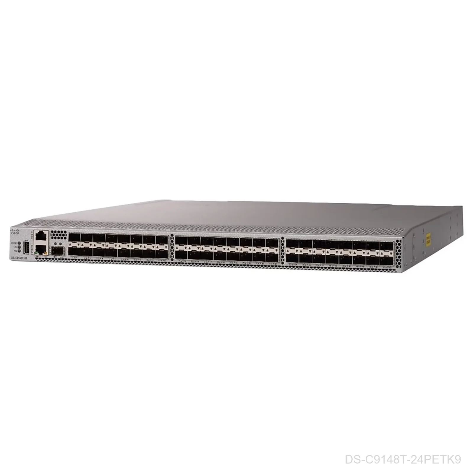 Cisco DS-C9148T-24PETK9 – MDS 9148T 32G Fibre Channel Switch, 24 Active Ports + 32G SW, Exhaust