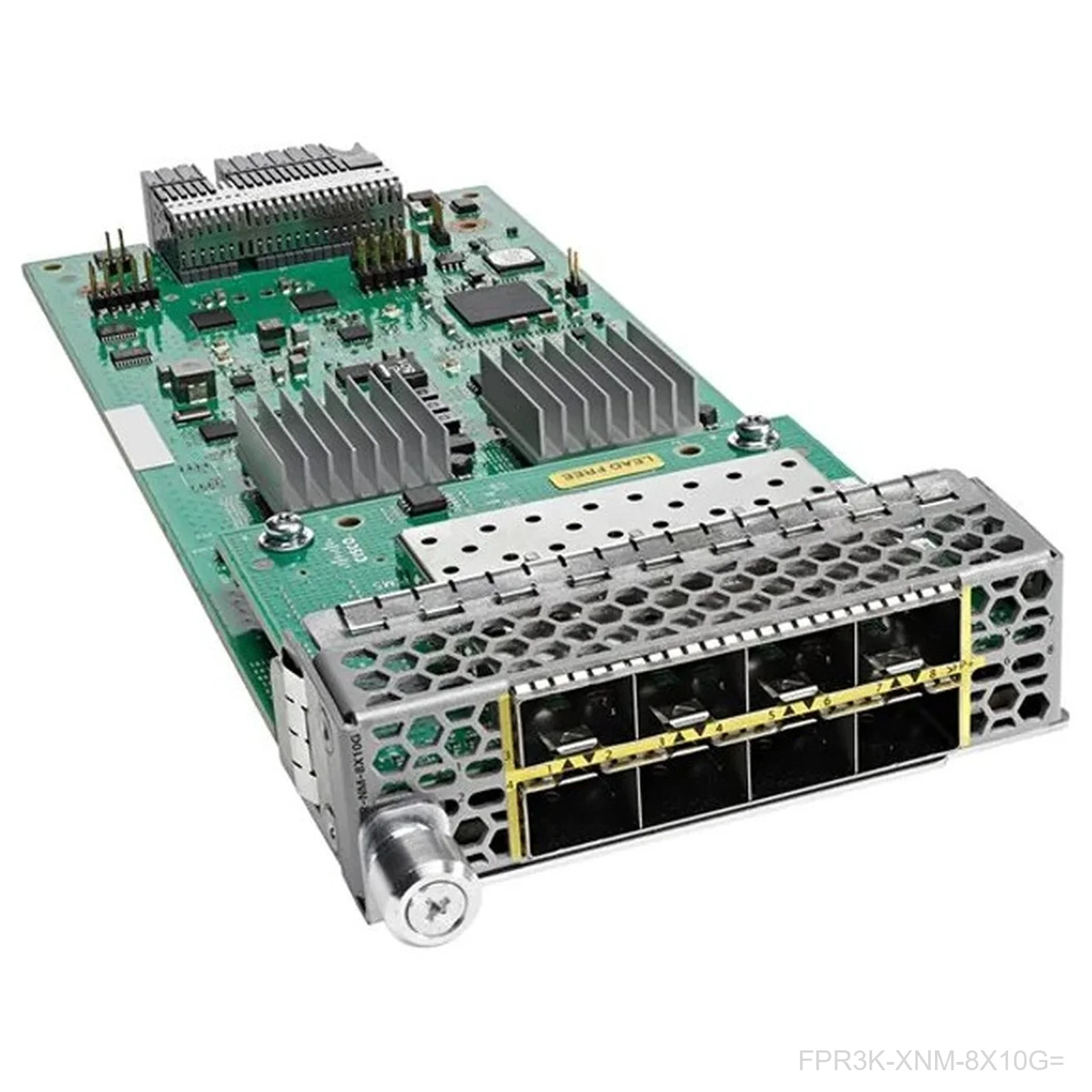 [FPR3K-XNM-8X10G=] Cisco FPR3K-XNM-8X10G= – Secure Firewall 3100 8-Port 1G/10G SFP+ Network Module, Spare
