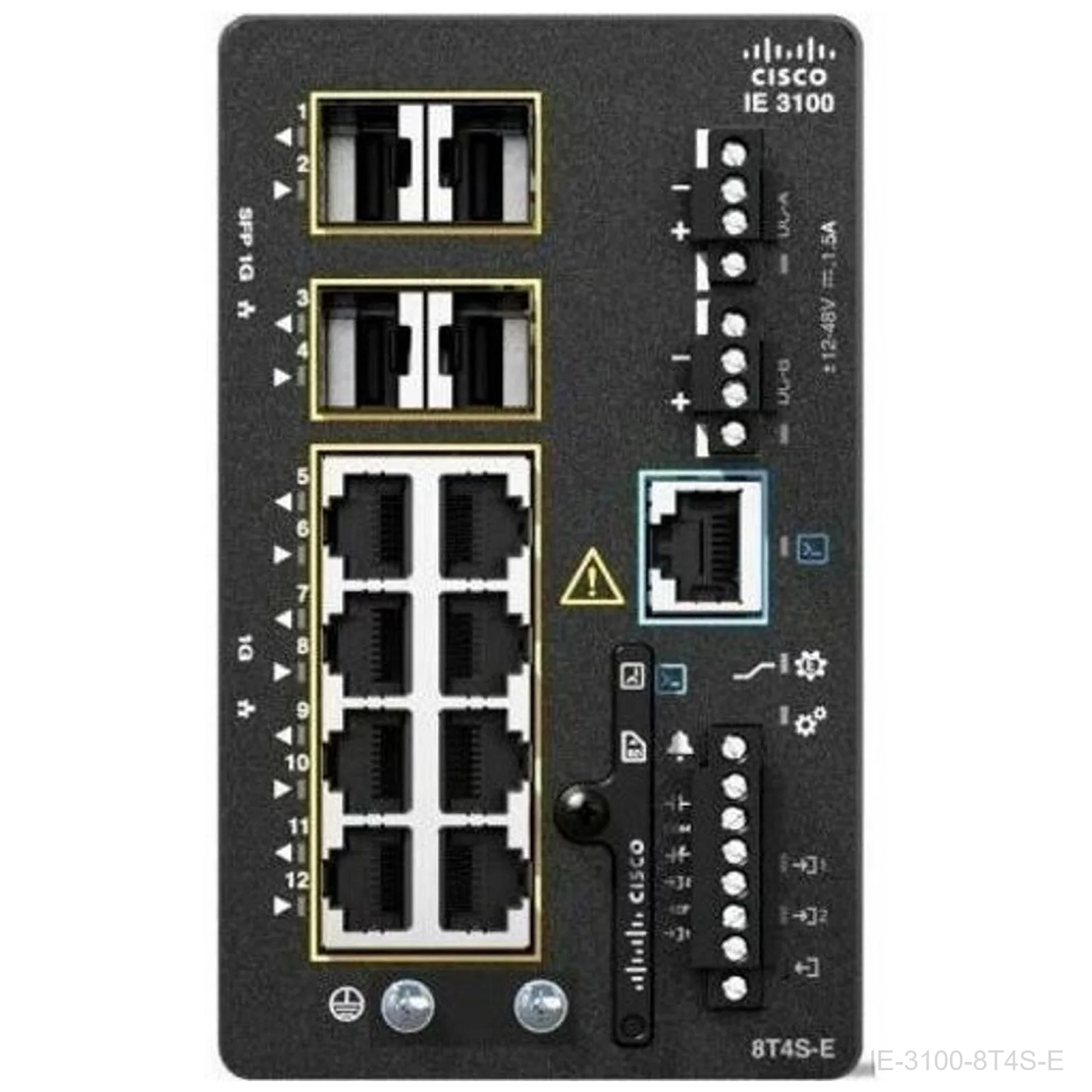Cisco IE-3100-8T4S-E++ – Catalyst IE3100 Rugged Switch (TAA), 8 GE Copper, 4 GE SFP, Fixed, Network Essentials