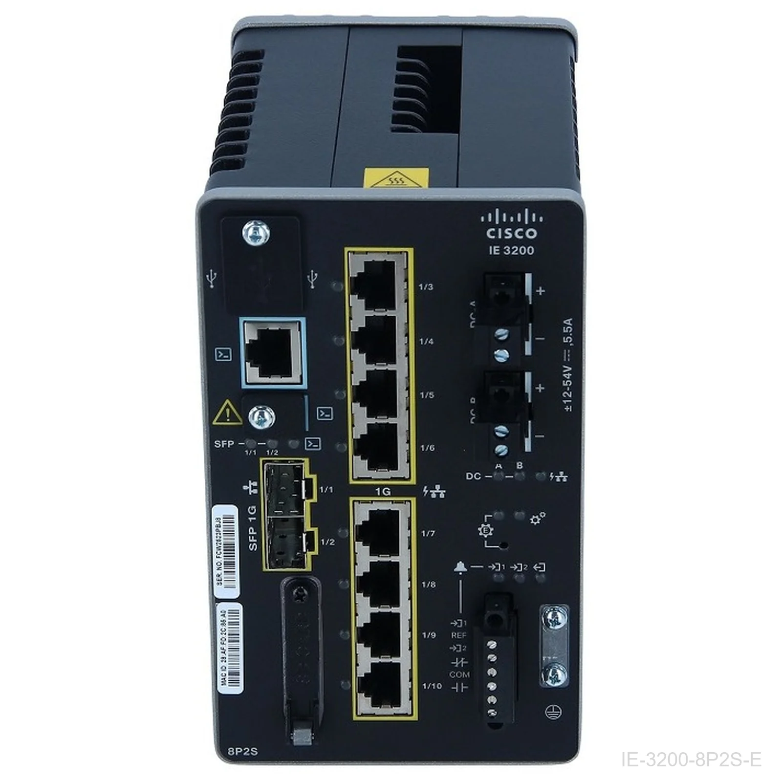 Cisco IE-3200-8P2S-E – Catalyst IE3200 Rugged Switch, 8 GE PoE+, 2 GE SFP, Fixed, Network Essentials