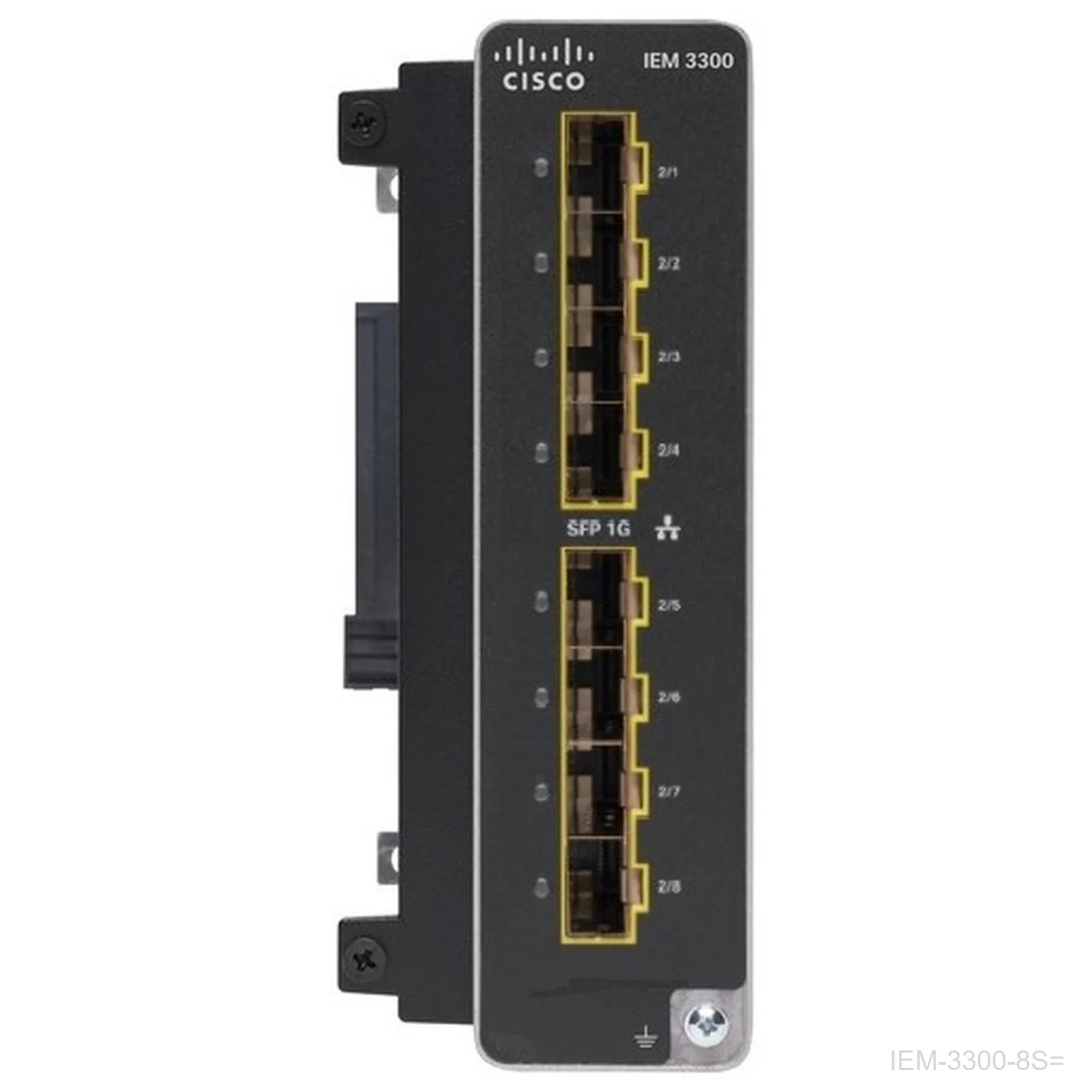 Cisco IEM-3300-8S= – Catalyst IE3300 Expansion Module, 8 GE SFP Fiber Ports