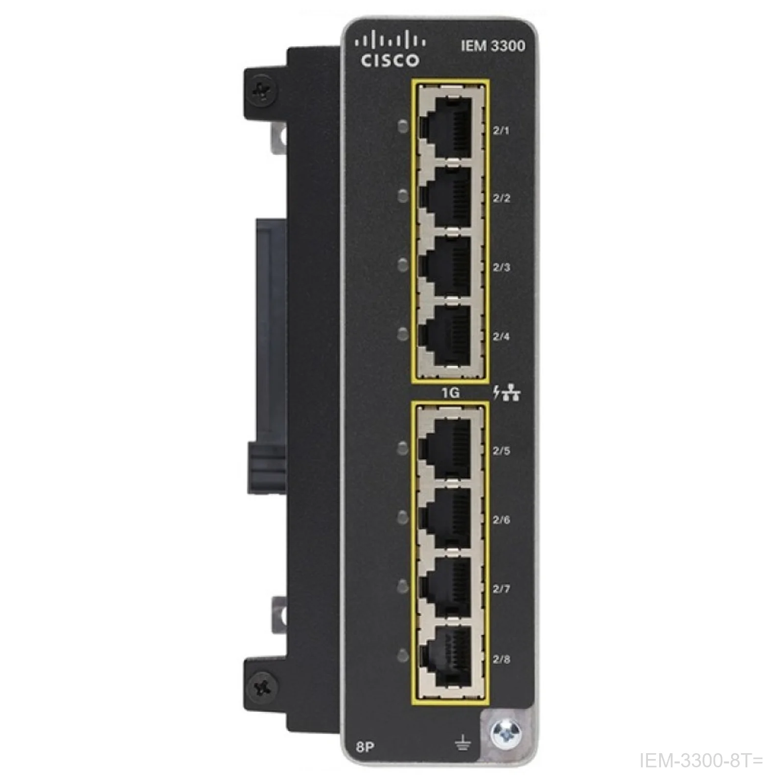 Cisco IEM-3300-8T= – Catalyst IE3300 Expansion Module, 8 GE Copper Ports