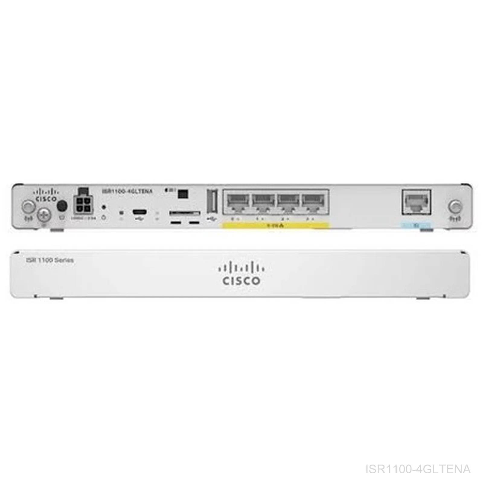 Cisco ISR1100-4GLTENA – ISR1100 Series SD-WAN Router, 4 Ethernet LAN/WAN Ports, 1 LTE Port, 4GB DRAM