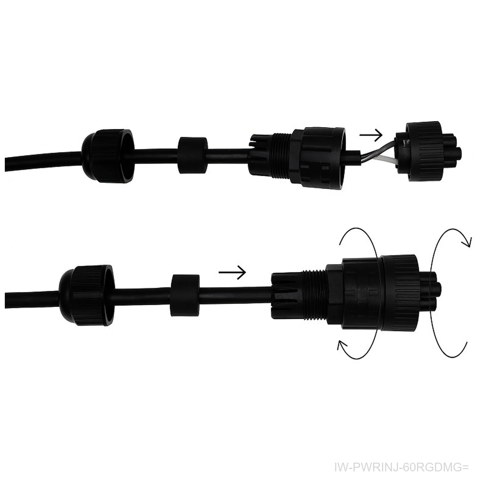 Cisco IW-PWRINJ-60RGDMG= – Power Injector, 60W, Outdoor mGig