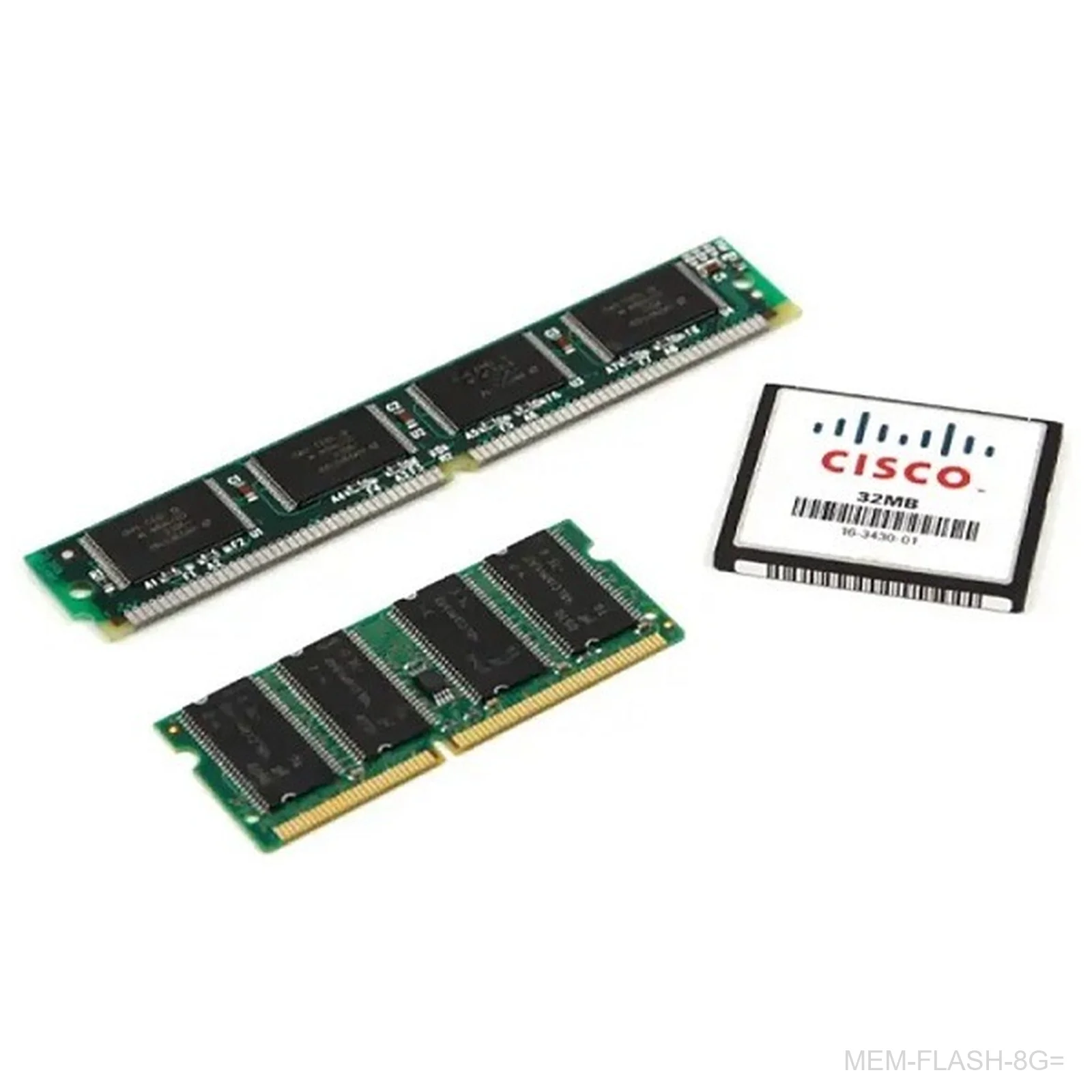 Cisco MEM-FLASH-8G= – 8GB Compact Flash Memory for Cisco ISR 4450 (Spare)