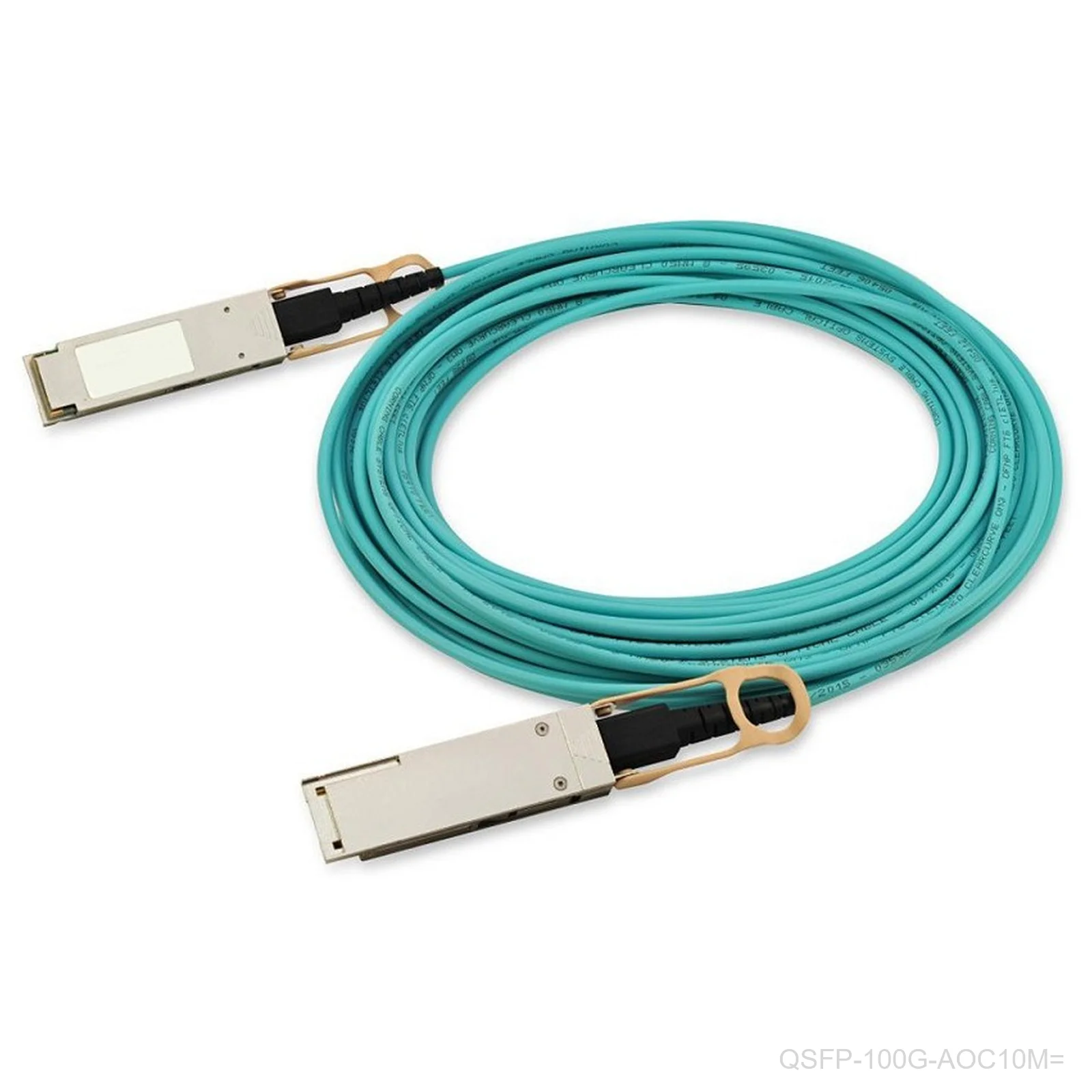 Cisco QSFP-100G-AOC10M= – 100GBASE QSFP Active Optical Cable, 10 m