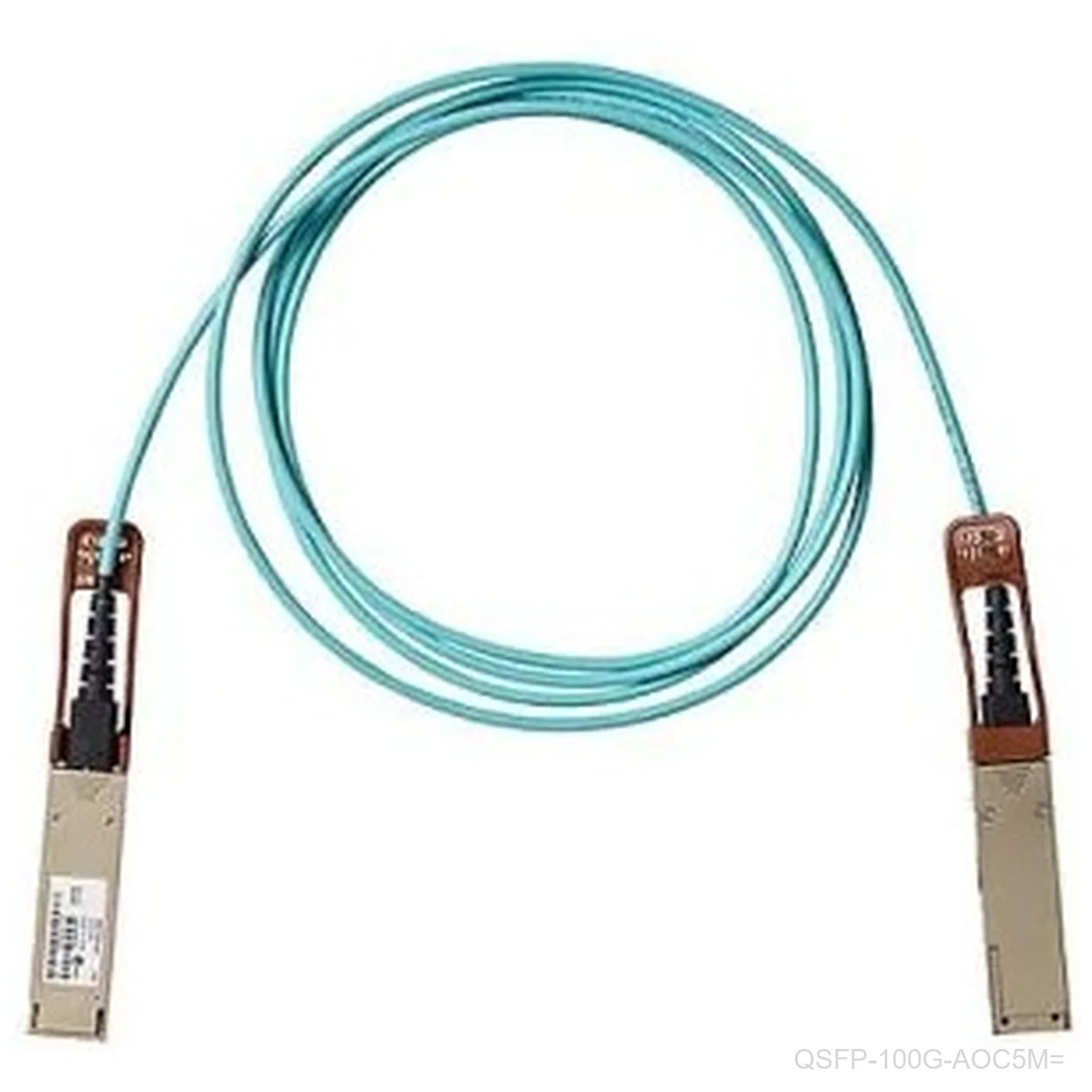 Cisco QSFP-100G-AOC5M= – 100GBASE QSFP Active Optical Cable, 5 m