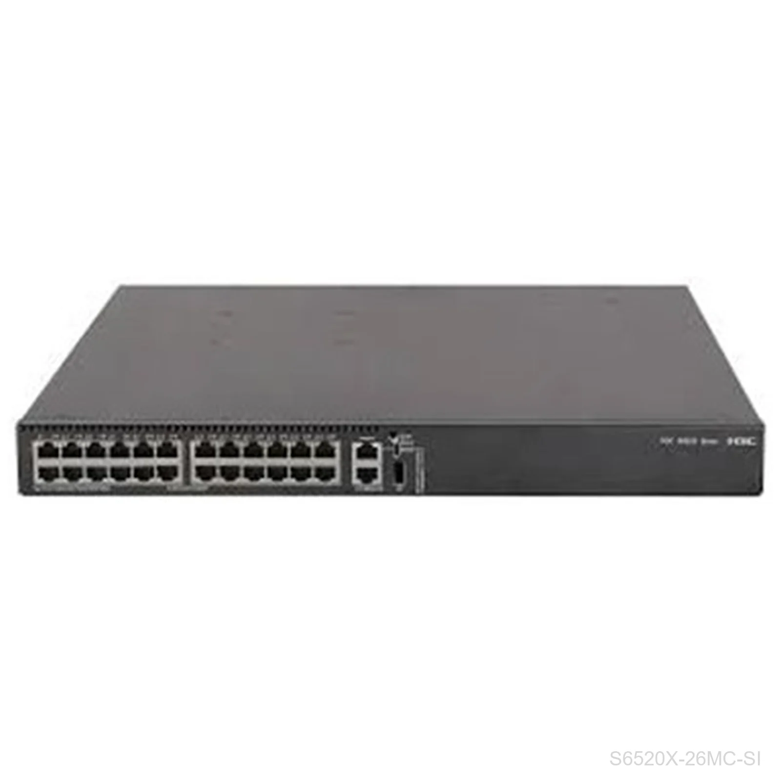 H3C S6520X-26MC-SI 24-Port Multigigabit Switch, 1 Expansion Slot, 2 Power Module Slots